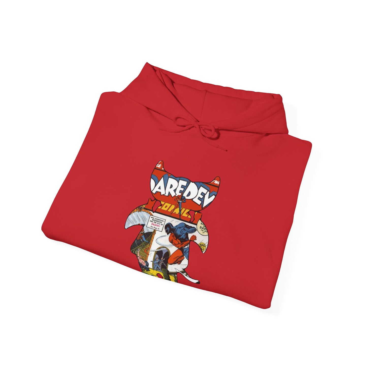 Daredevil Golden Age 1 V.1 Cute BaTKaTT Unisex Heavy Blend™ Hooded Sweatshirt (N.M)