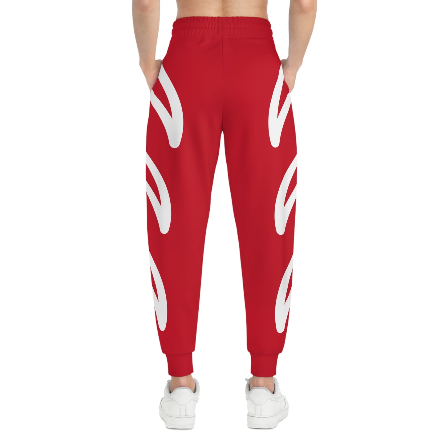 Cute BaTKaTT Athletic Joggers (Dark red)