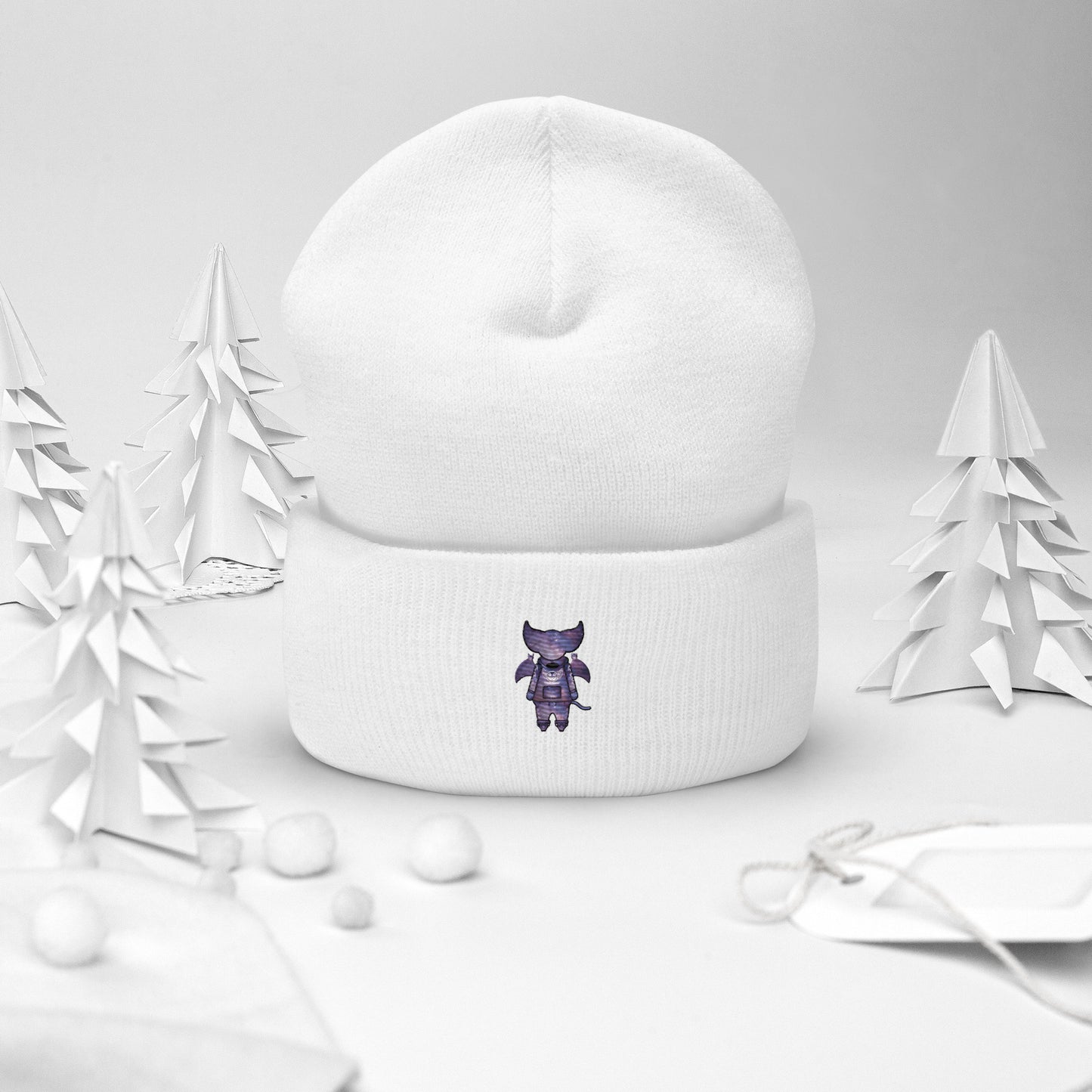 Cute BaTKaTT Cuffed Beanie