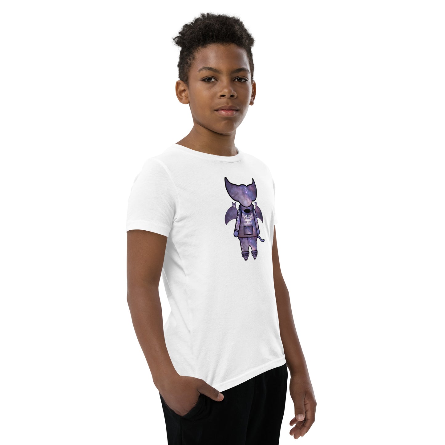Cute BaTKaTT Youth Short Sleeve T-Shirt