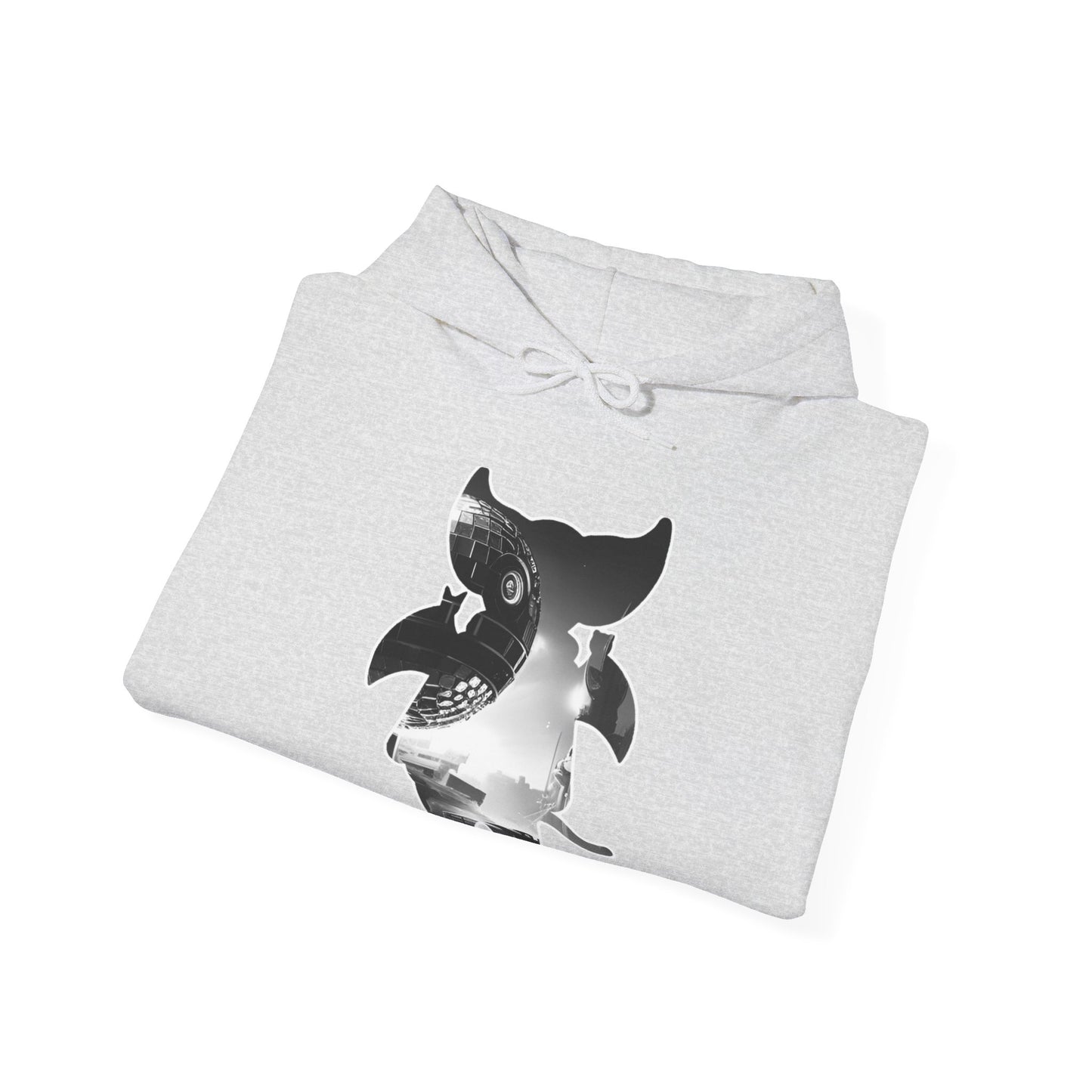 Cute BaTKaTT Unisex Heavy Blend™ Hooded Sweatshirt (Di5c0Zy3Za11 V.1) (N.M)