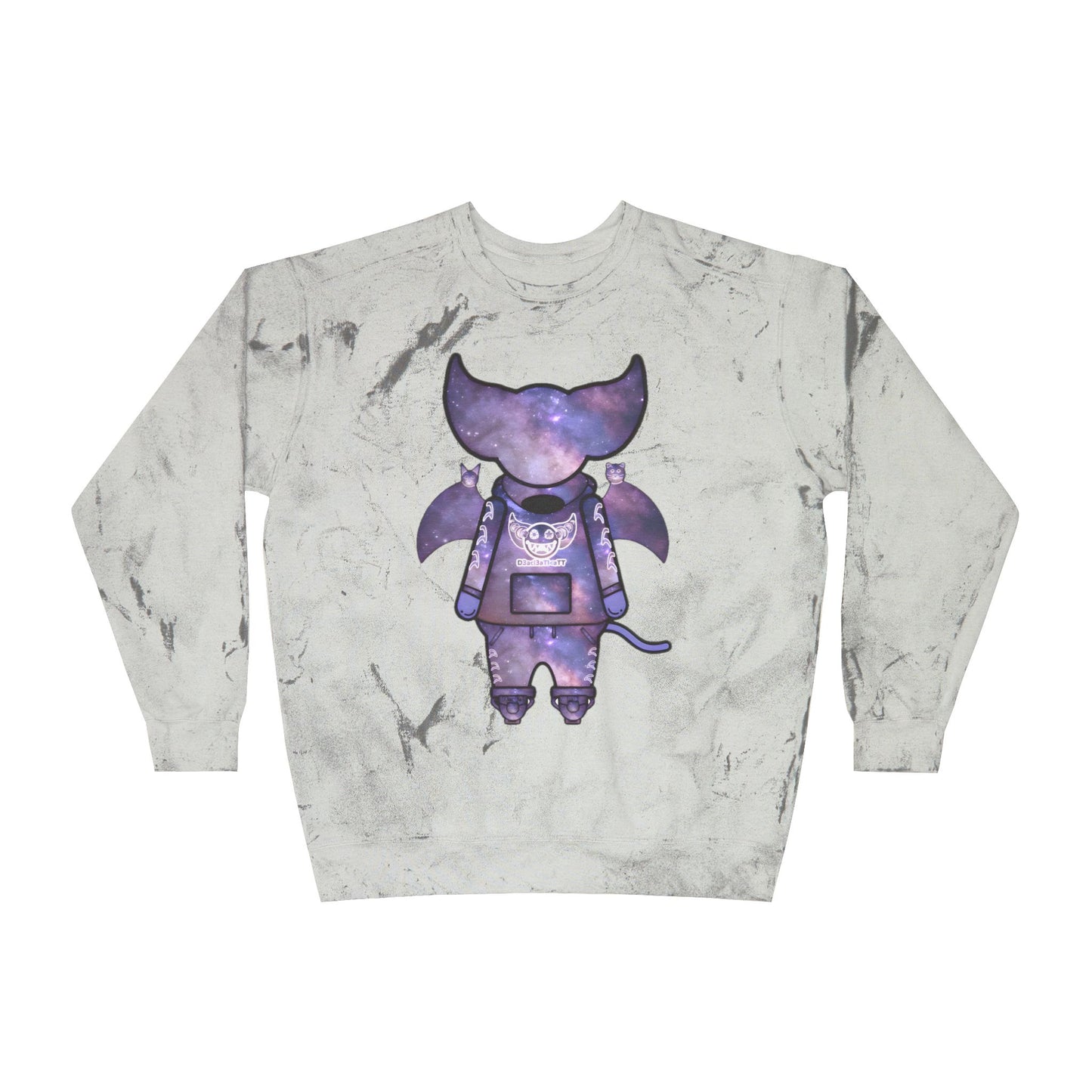 Cute BaTKaTT Unisex Color Blast Crewneck Sweatshirt