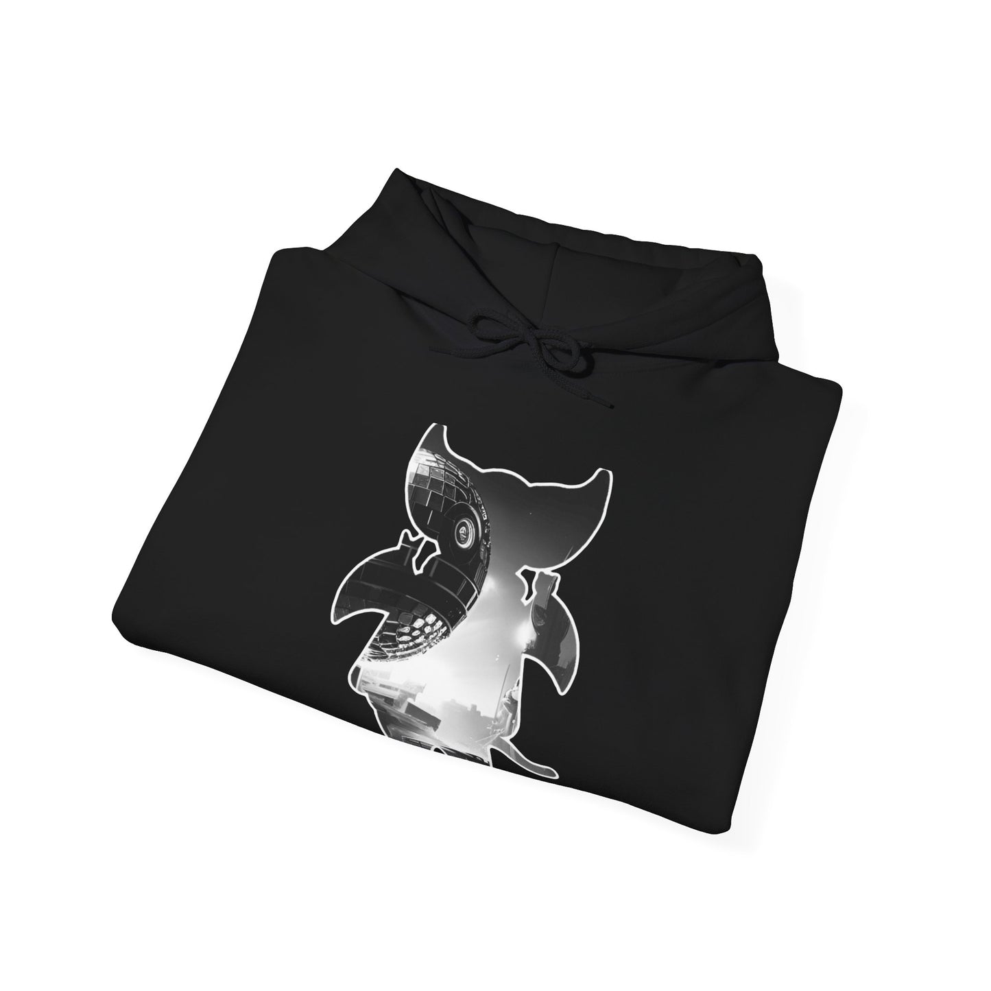 Cute BaTKaTT Unisex Heavy Blend™ Hooded Sweatshirt (Di5c0Zy3Za11 V.1) (N.M)