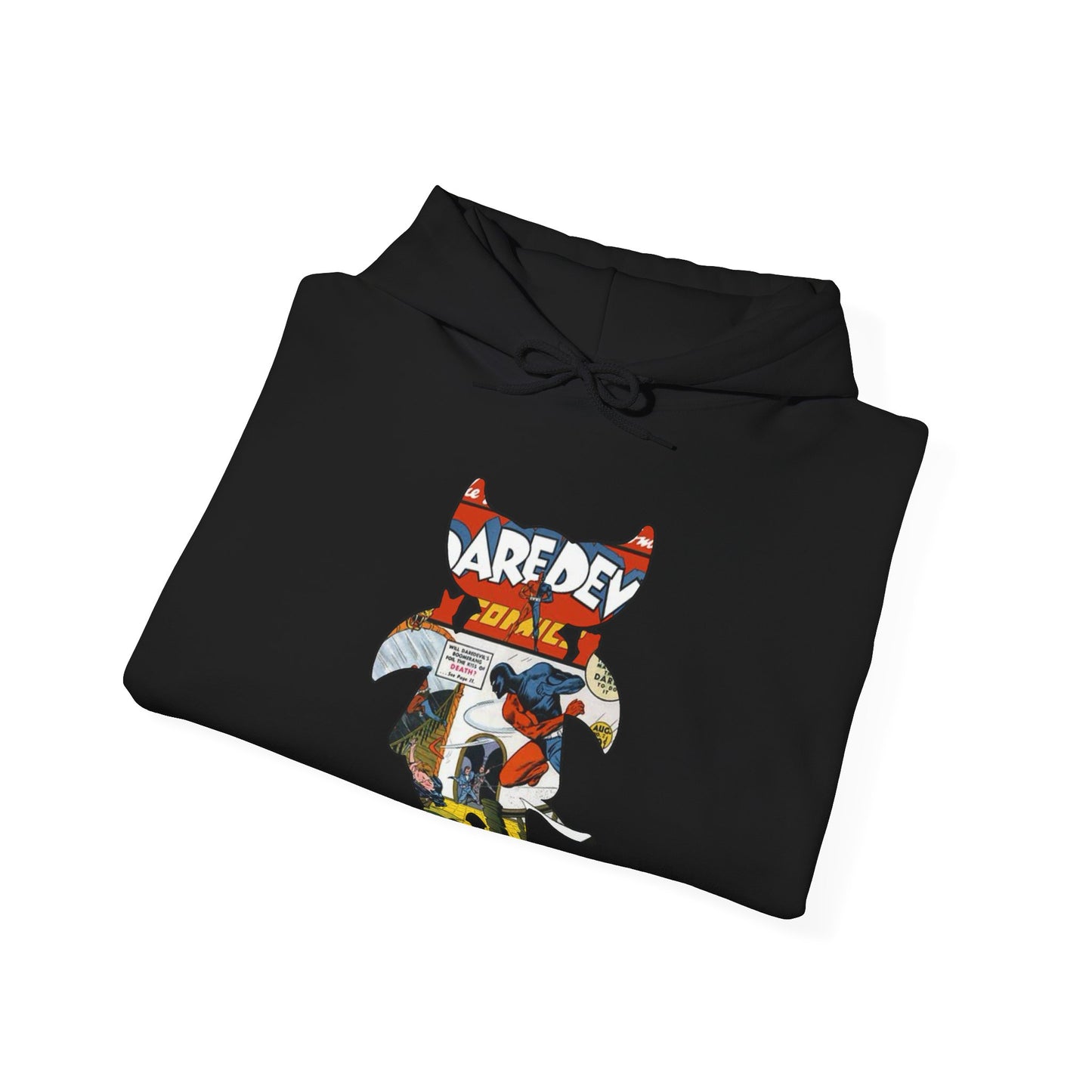 Daredevil Golden Age 1 V.1 Cute BaTKaTT Unisex Heavy Blend™ Hooded Sweatshirt (N.M)