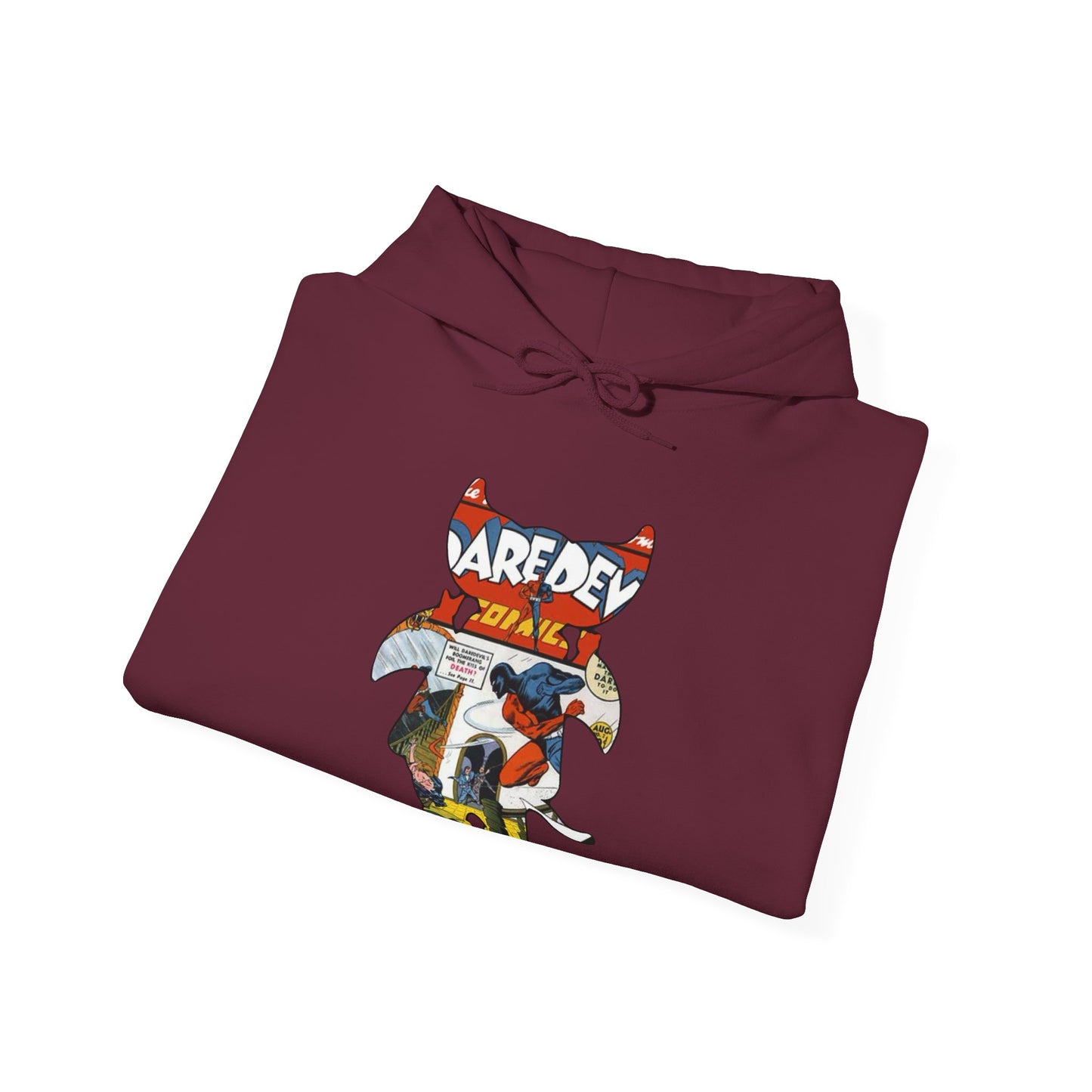 Daredevil Golden Age 1 V.1 Cute BaTKaTT Unisex Heavy Blend™ Hooded Sweatshirt (N.M)