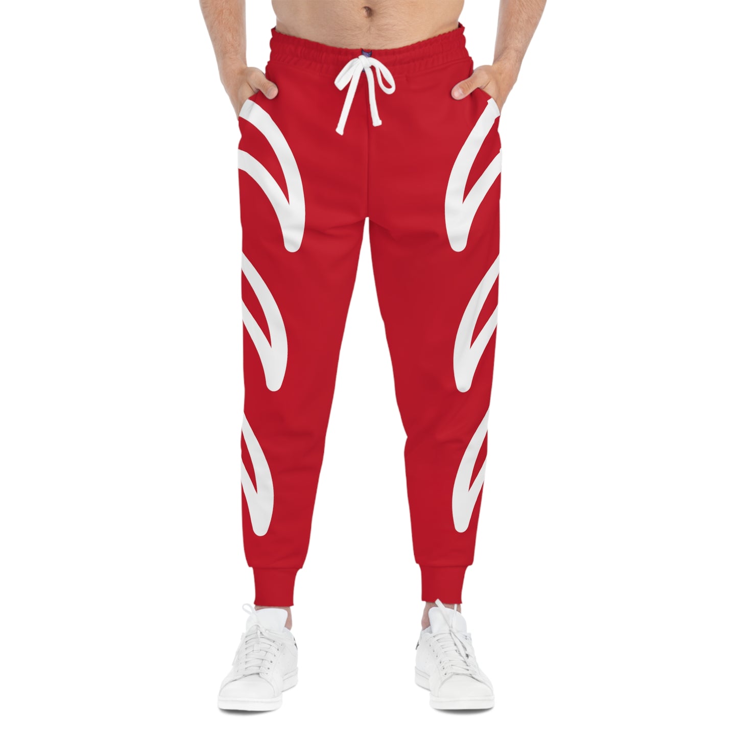 Cute BaTKaTT Athletic Joggers (Dark red)