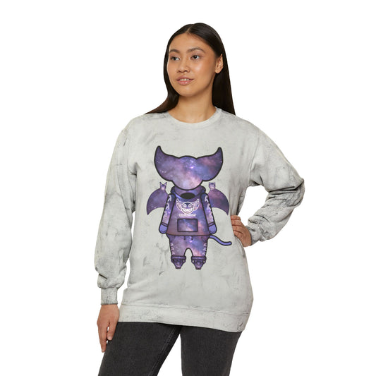 Cute BaTKaTT Unisex Color Blast Crewneck Sweatshirt