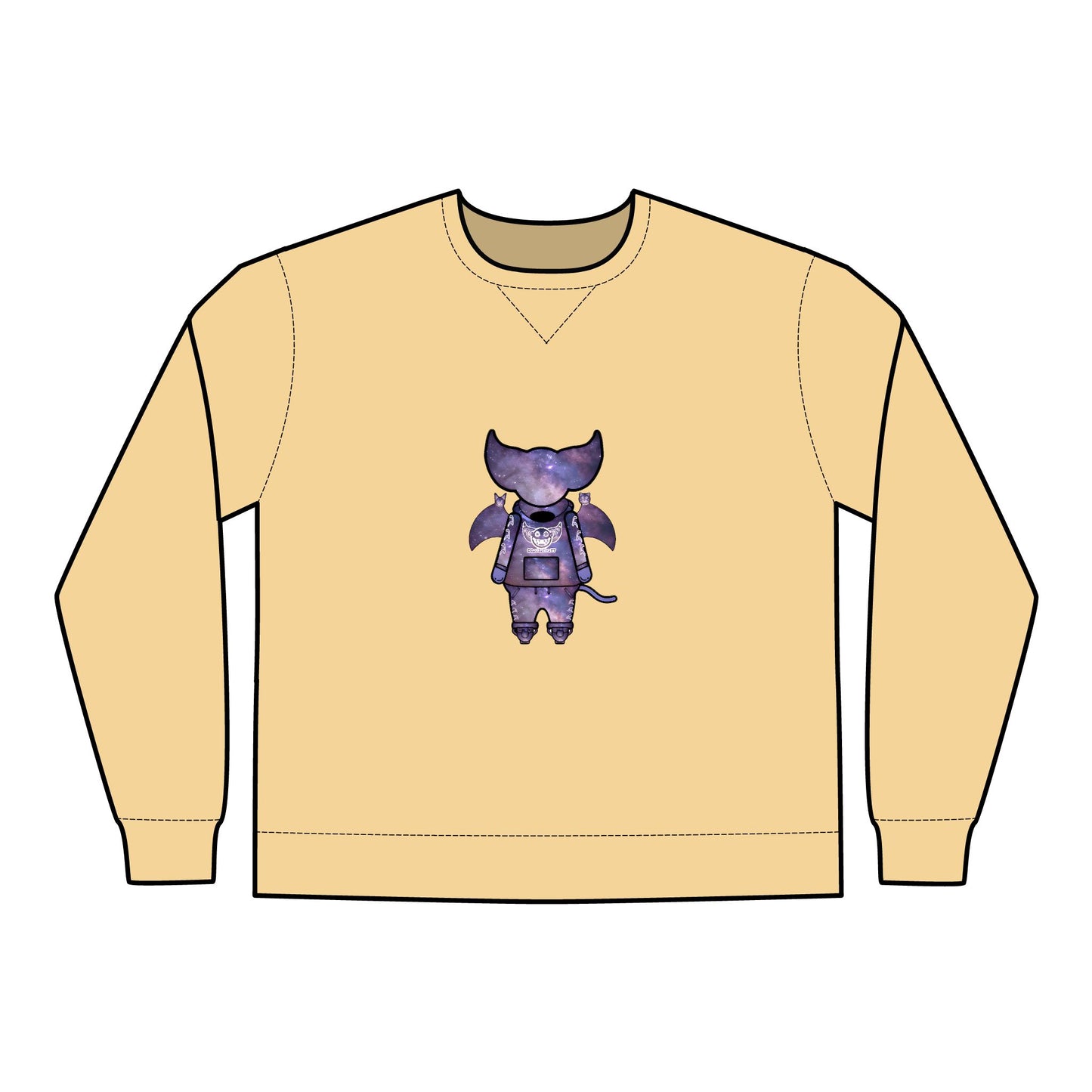 Cute BaTKaTT 
Unisex ComfortWash® Garment Dyed Crewneck Sweatshirt