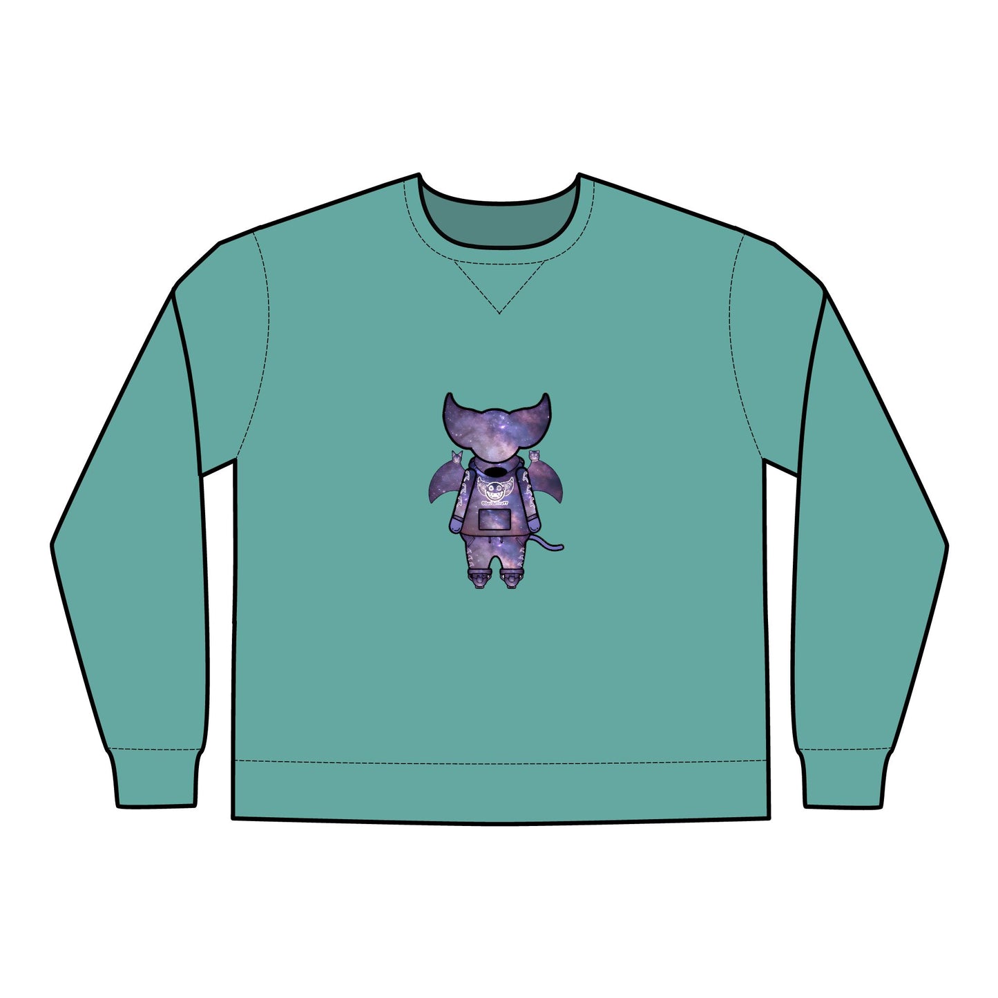 Cute BaTKaTT 
Unisex ComfortWash® Garment Dyed Crewneck Sweatshirt