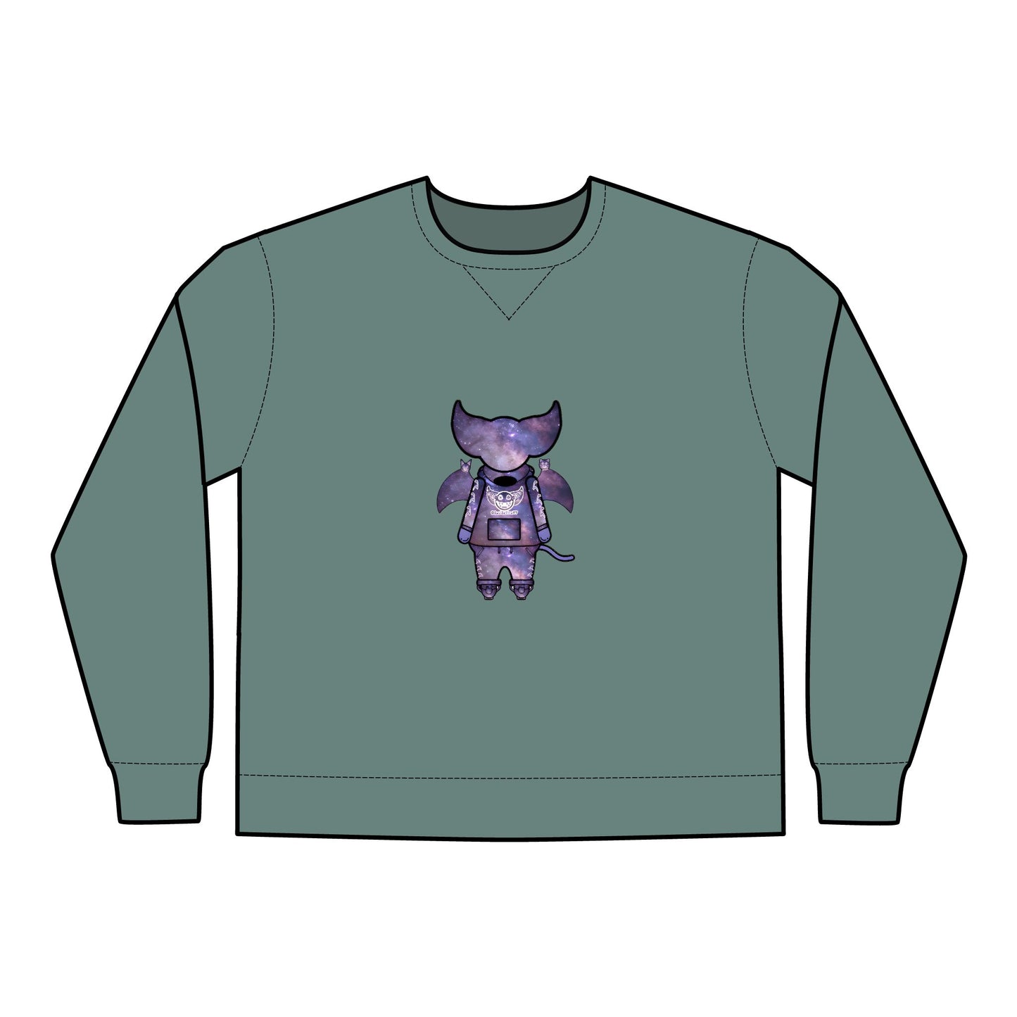 Cute BaTKaTT 
Unisex ComfortWash® Garment Dyed Crewneck Sweatshirt
