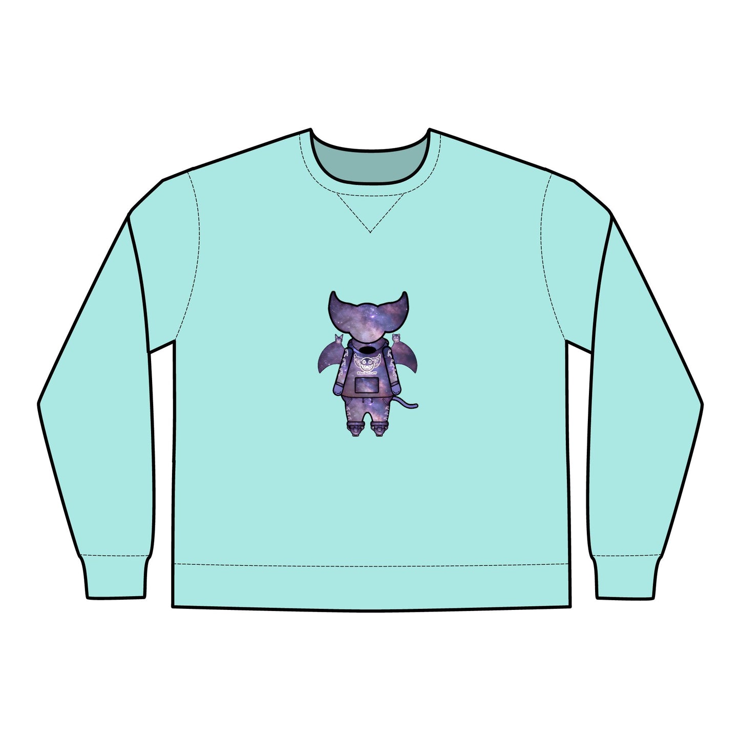 Cute BaTKaTT 
Unisex ComfortWash® Garment Dyed Crewneck Sweatshirt