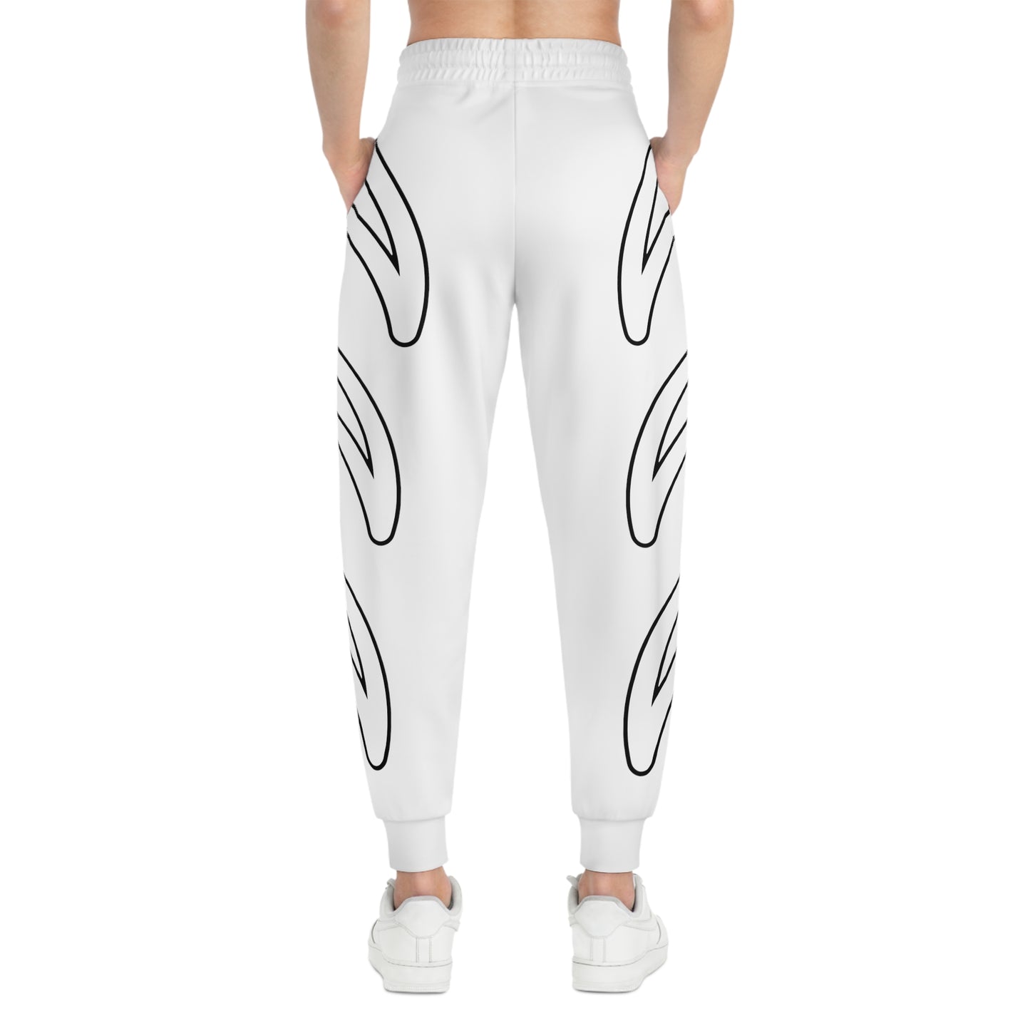 Cute BaTKaTT Athletic Joggers (White)