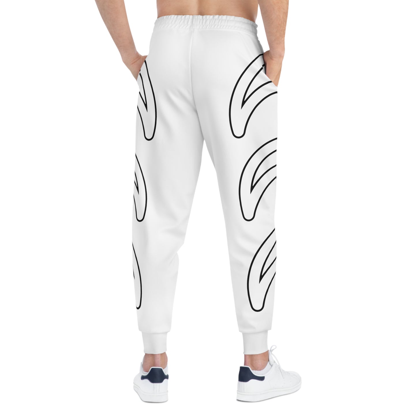 Cute BaTKaTT Athletic Joggers (White)