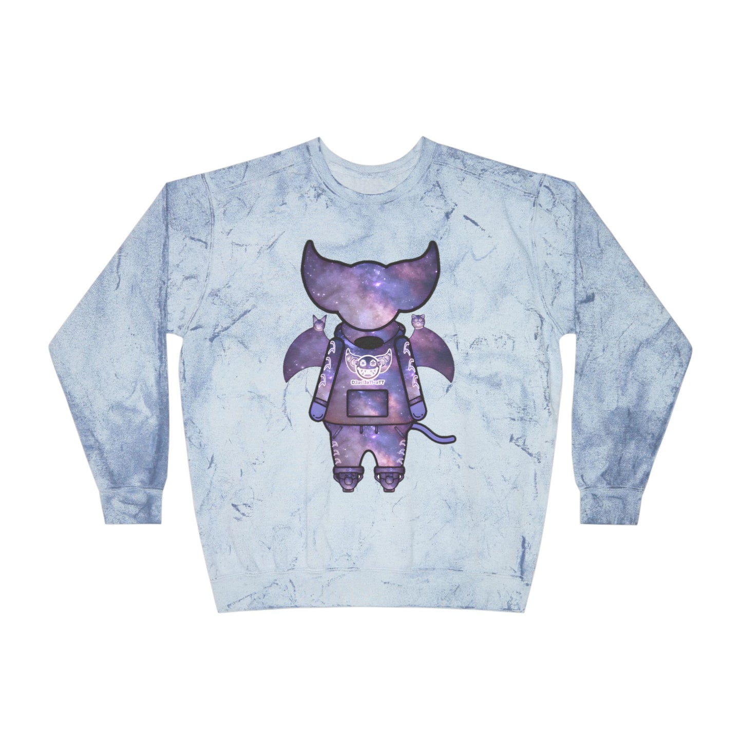 Cute BaTKaTT Unisex Color Blast Crewneck Sweatshirt