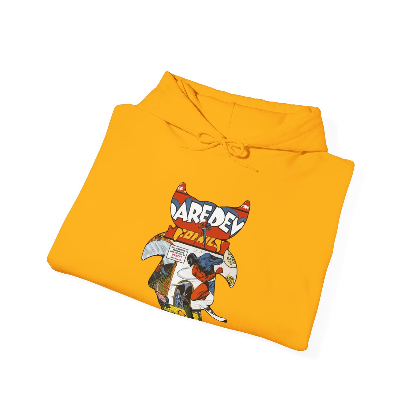 Daredevil Golden Age 1 V.1 Cute BaTKaTT Unisex Heavy Blend™ Hooded Sweatshirt (N.M)