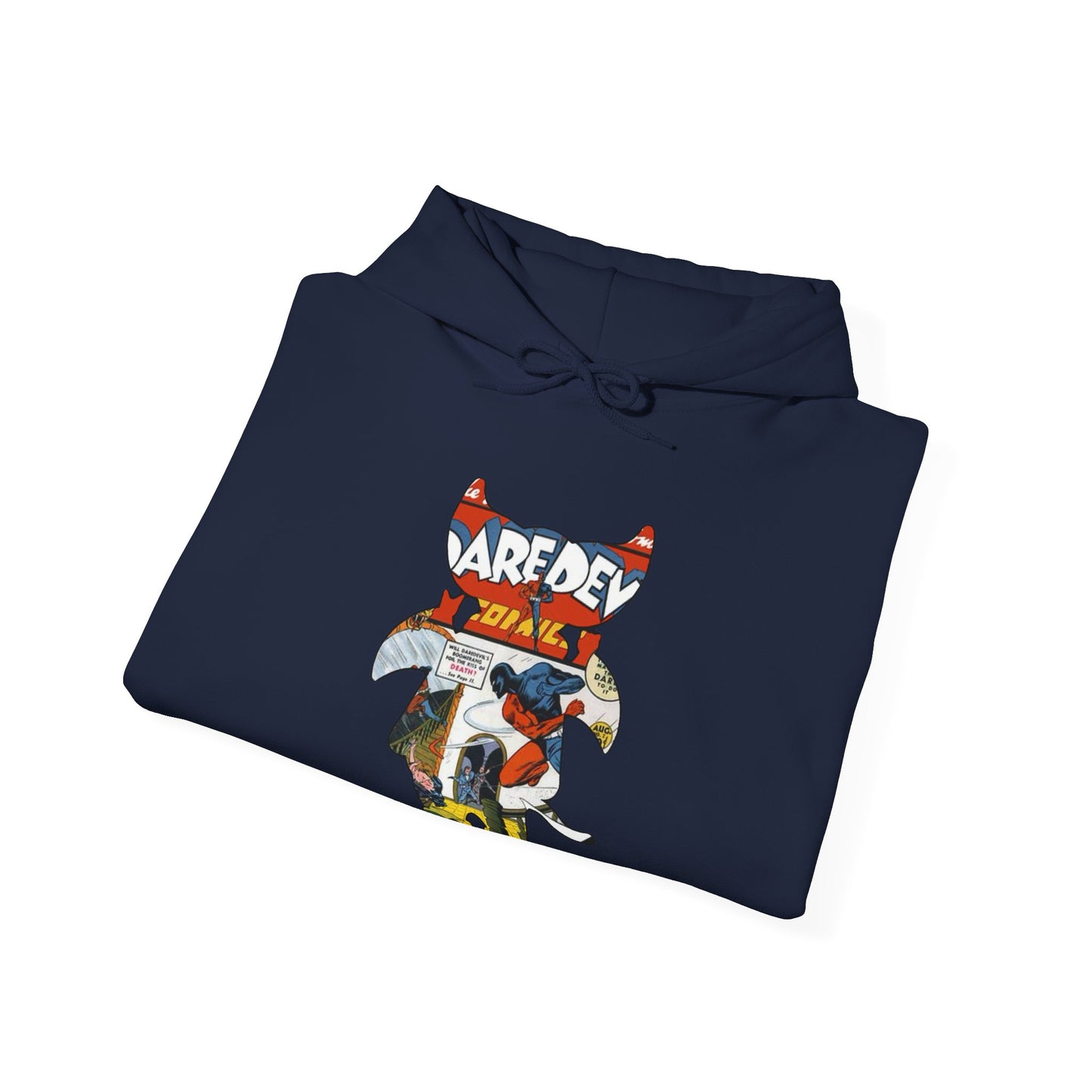 Daredevil Golden Age 1 V.1 Cute BaTKaTT Unisex Heavy Blend™ Hooded Sweatshirt (N.M)