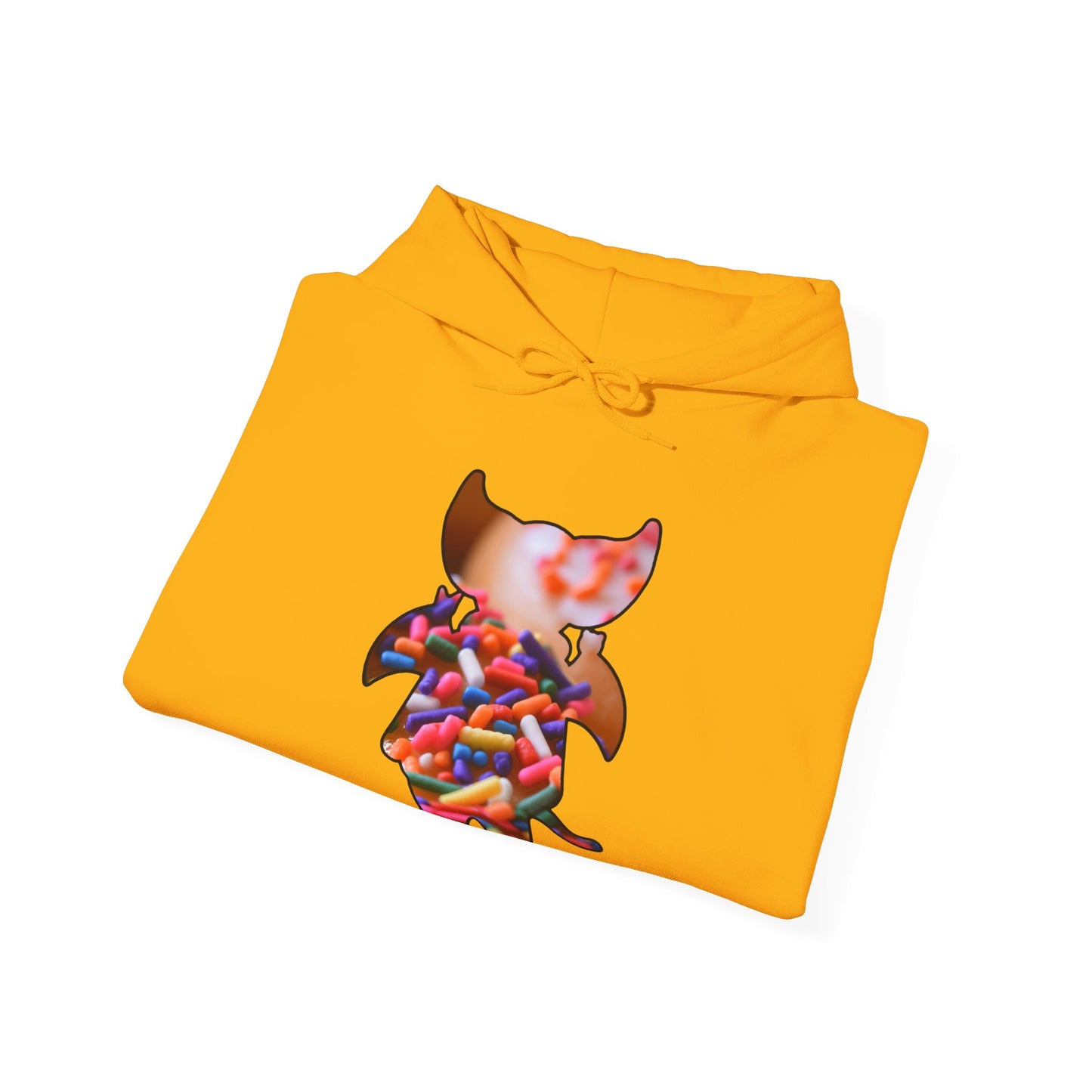 Cute BaTKaTT Unisex Heavy Blend™ Hooded Sweatshirt (Donuts)