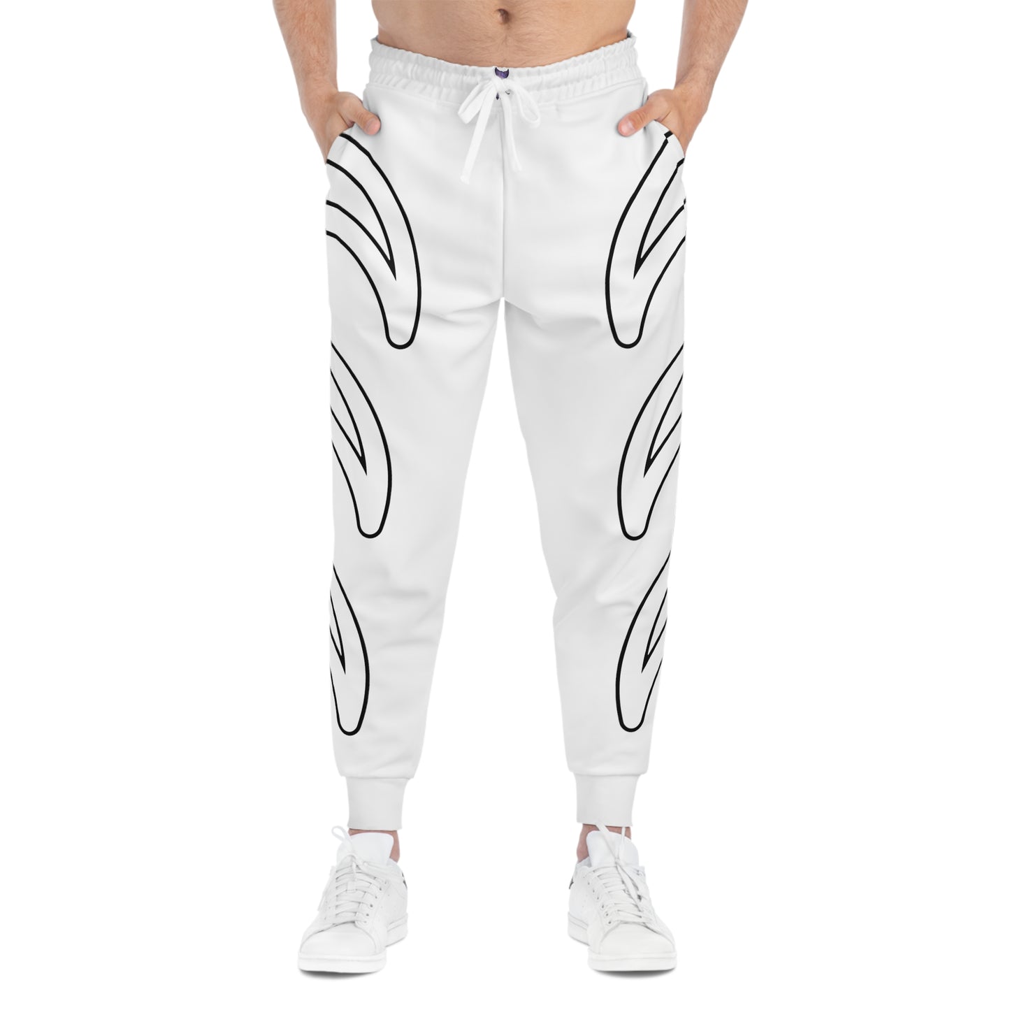 Cute BaTKaTT Athletic Joggers (White)