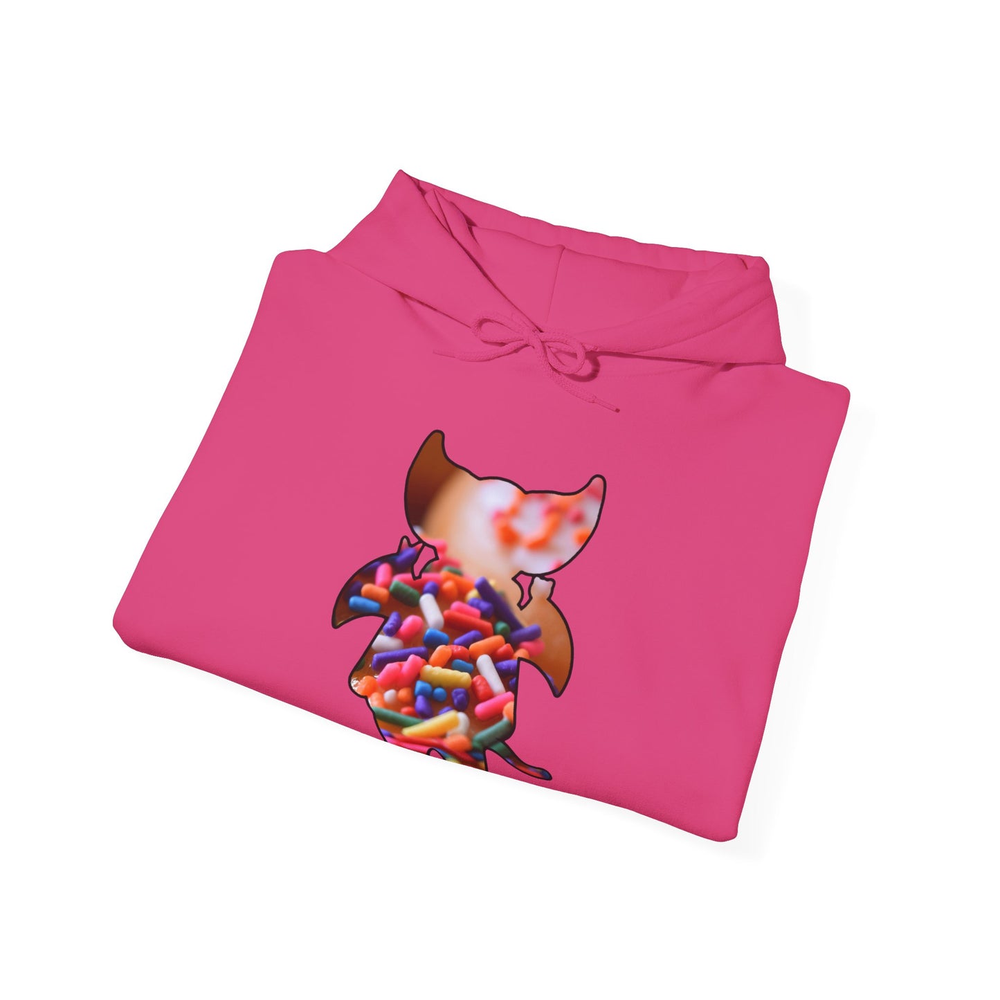 Cute BaTKaTT Unisex Heavy Blend™ Hooded Sweatshirt (Donuts)