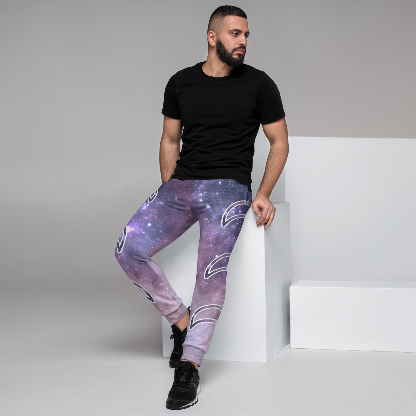 Cute BaTKaTT Men's Joggers (Cosmic)