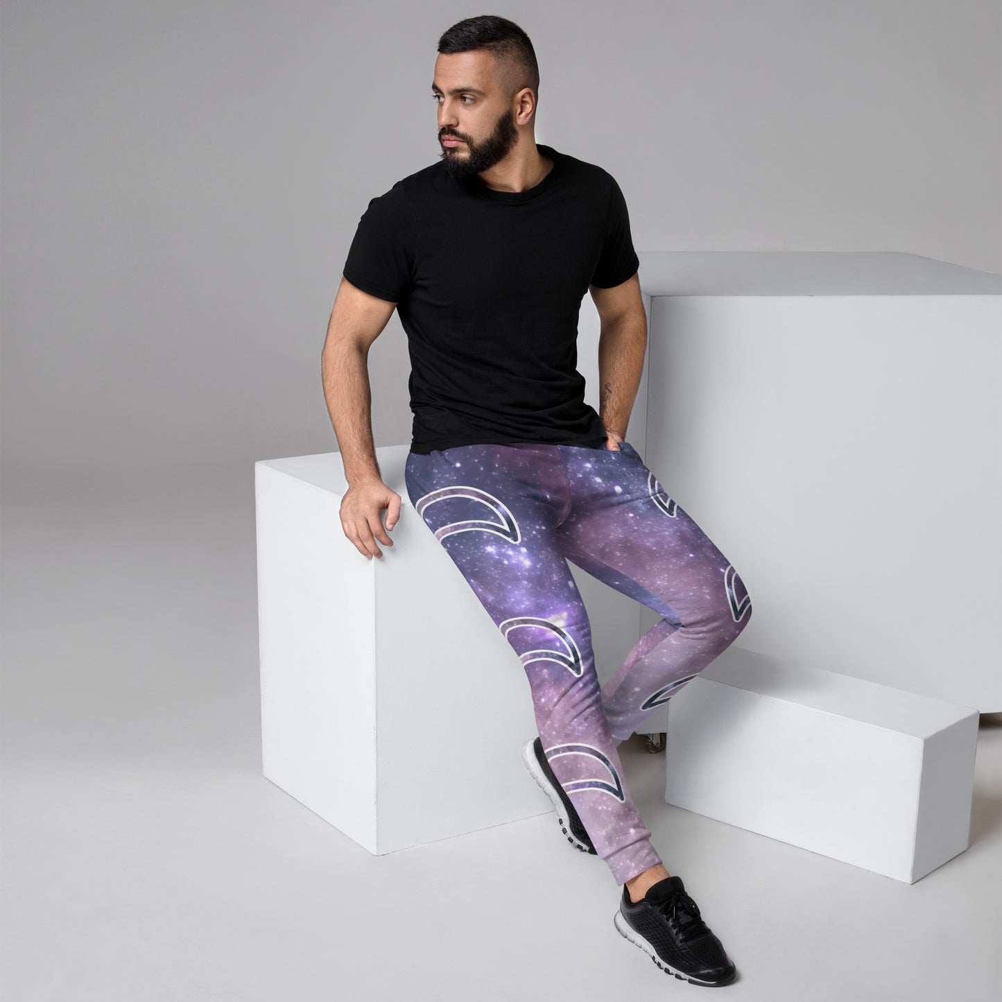 Cute BaTKaTT Men's Joggers (Cosmic)