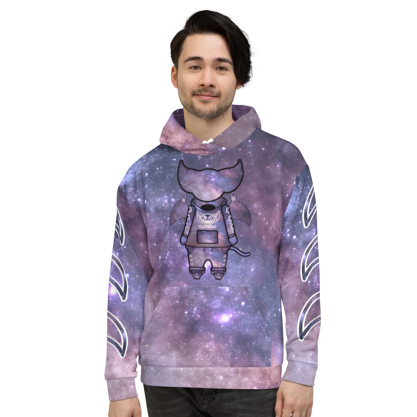 Cute BaTKaTT Unisex Hoodie (Cosmic)