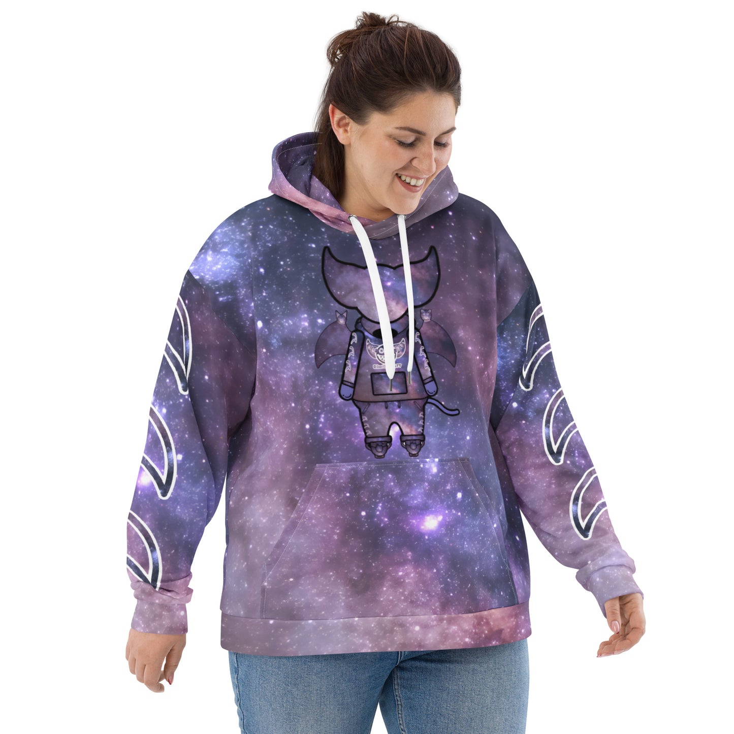Cute BaTKaTT Unisex Hoodie (Cosmic)