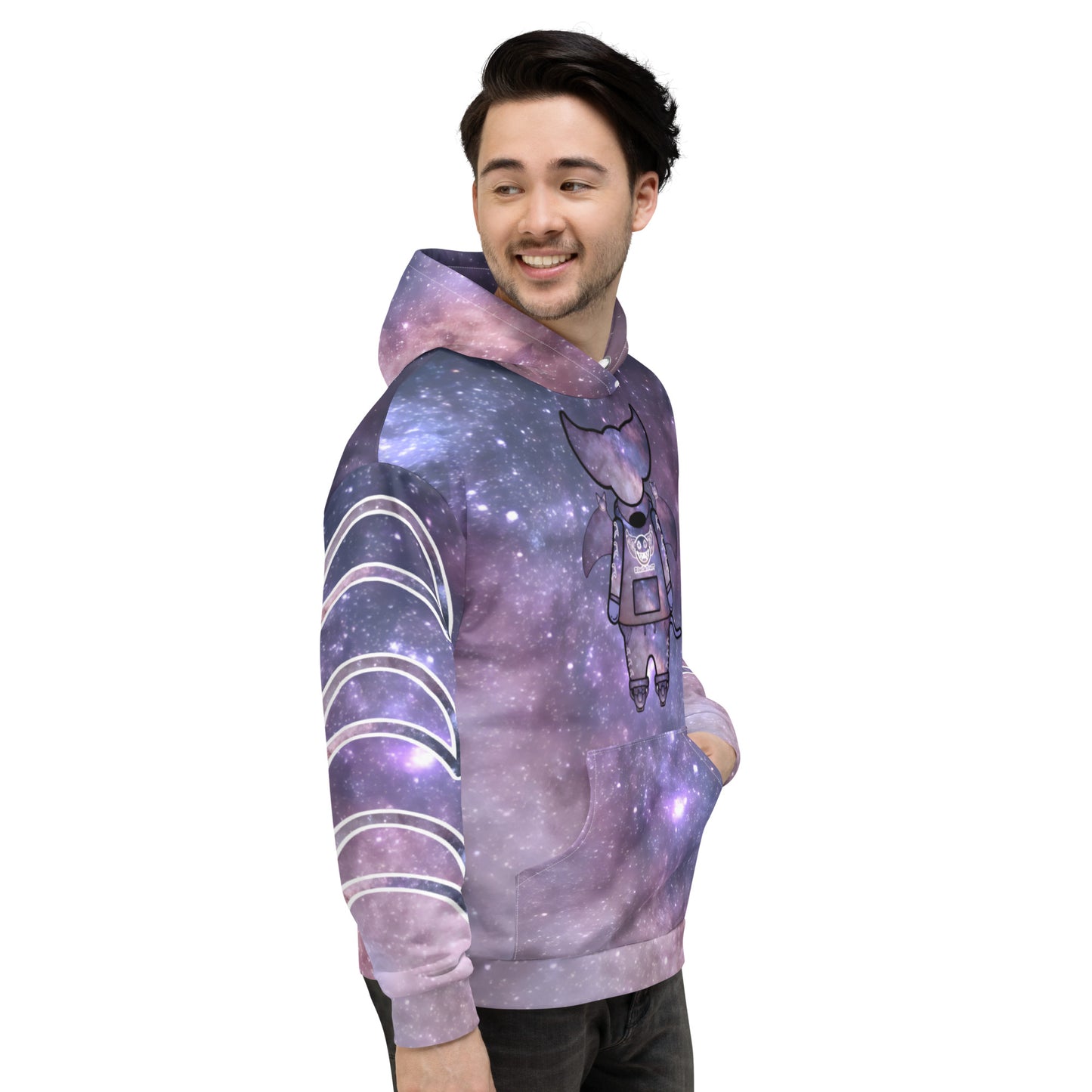 Cute BaTKaTT Unisex Hoodie (Cosmic)