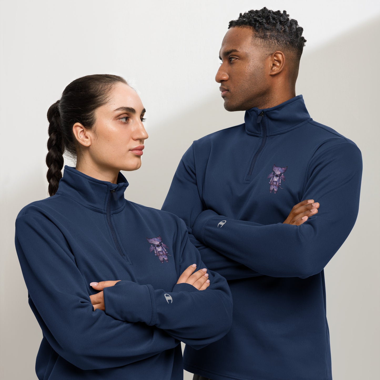 Cute BaTKaTT Quarter zip pullover