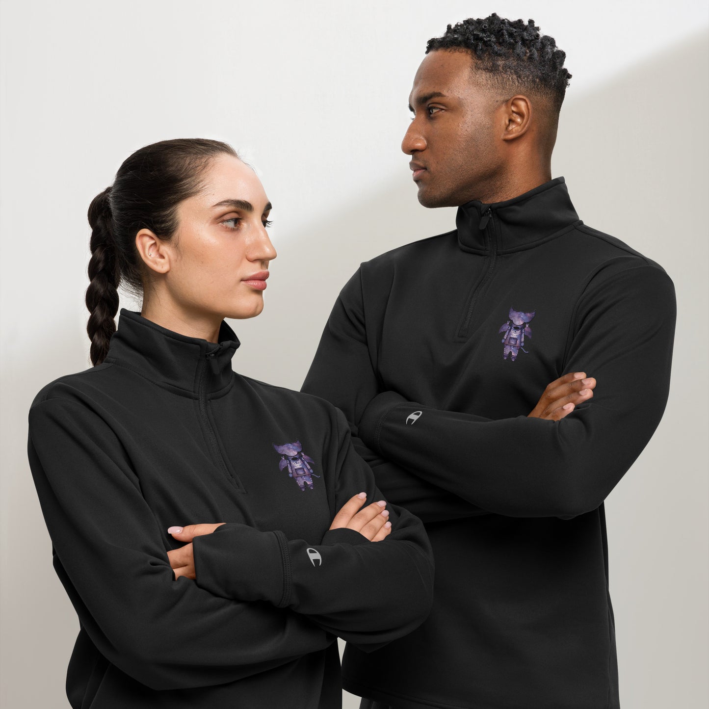 Cute BaTKaTT Quarter zip pullover