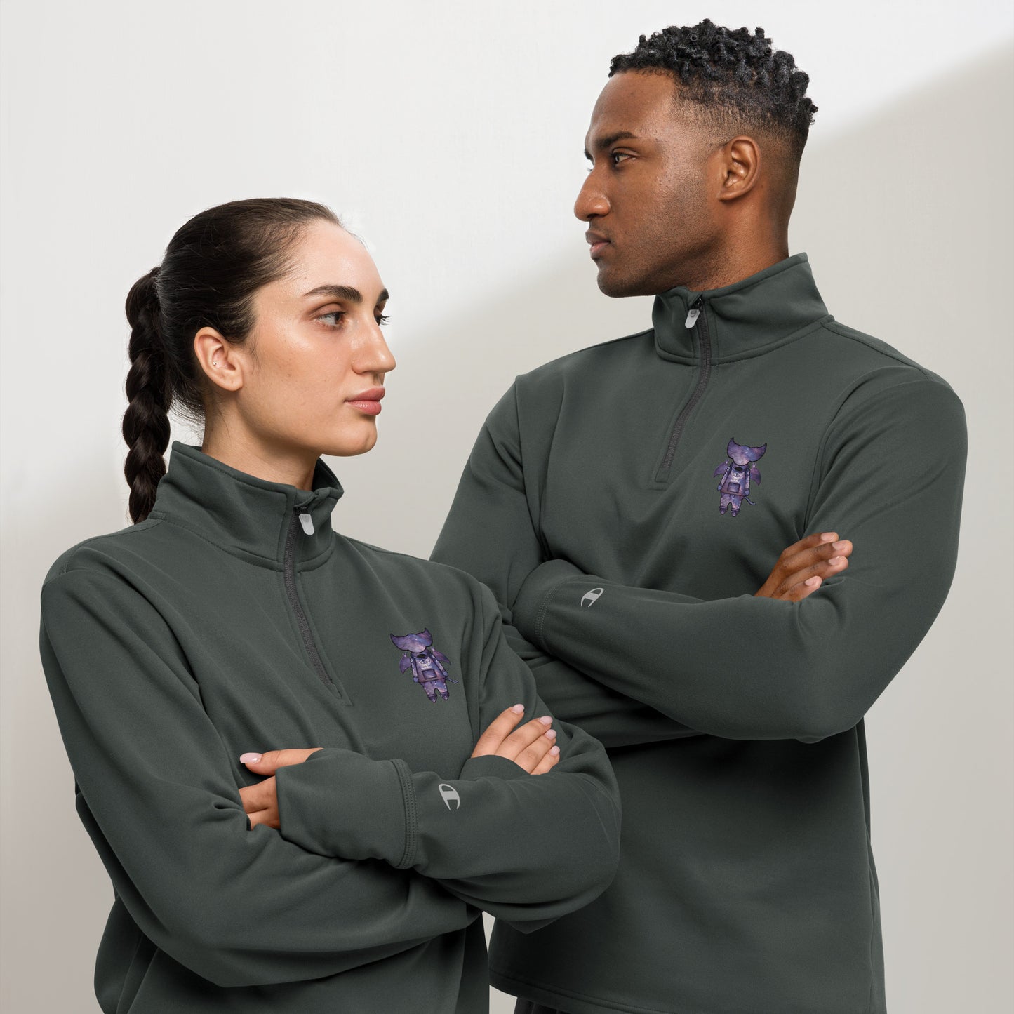 Cute BaTKaTT Quarter zip pullover