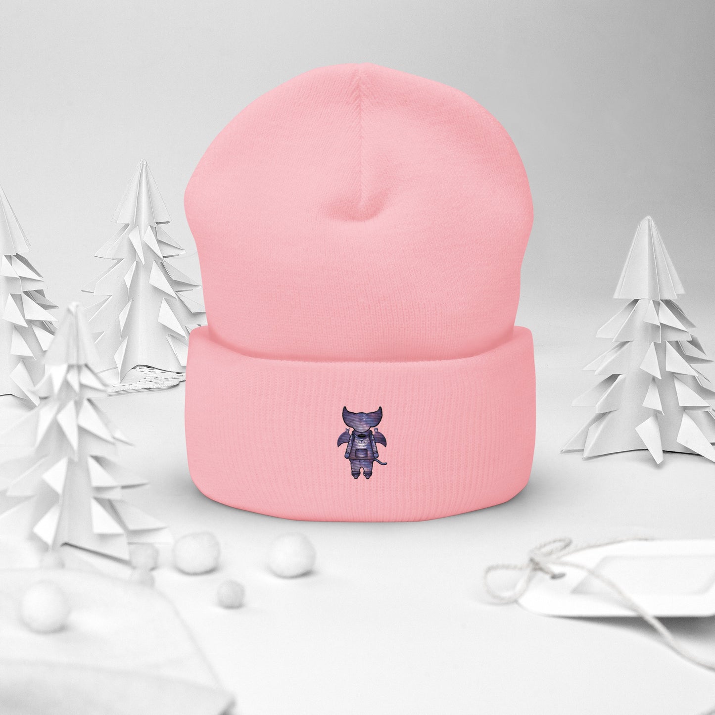 Cute BaTKaTT Cuffed Beanie