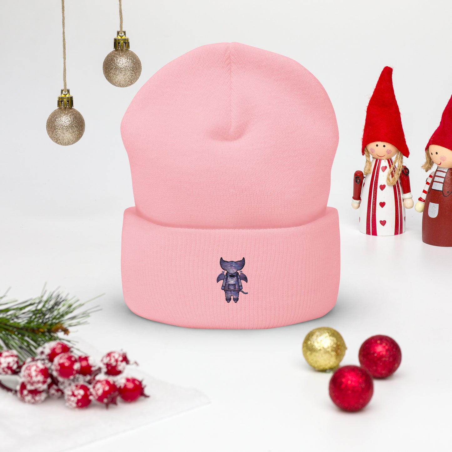 Cute BaTKaTT Cuffed Beanie