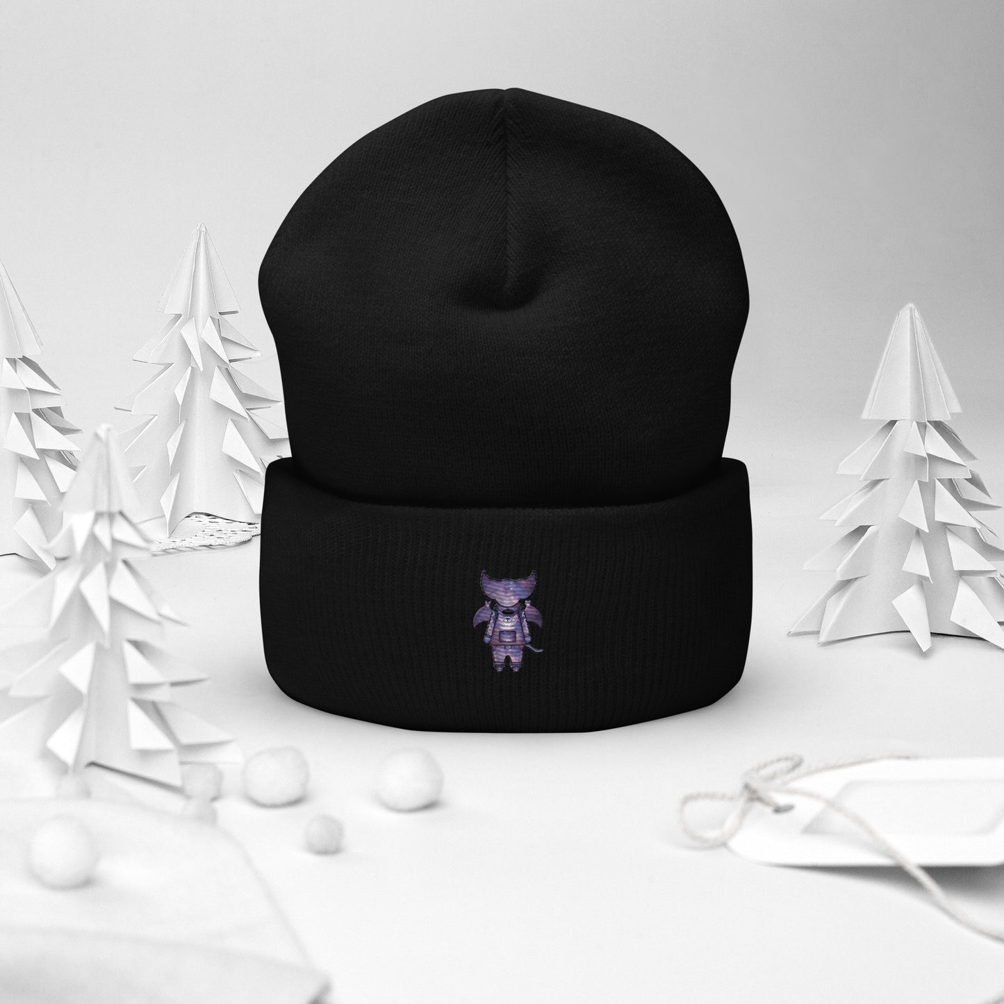 Cute BaTKaTT Cuffed Beanie