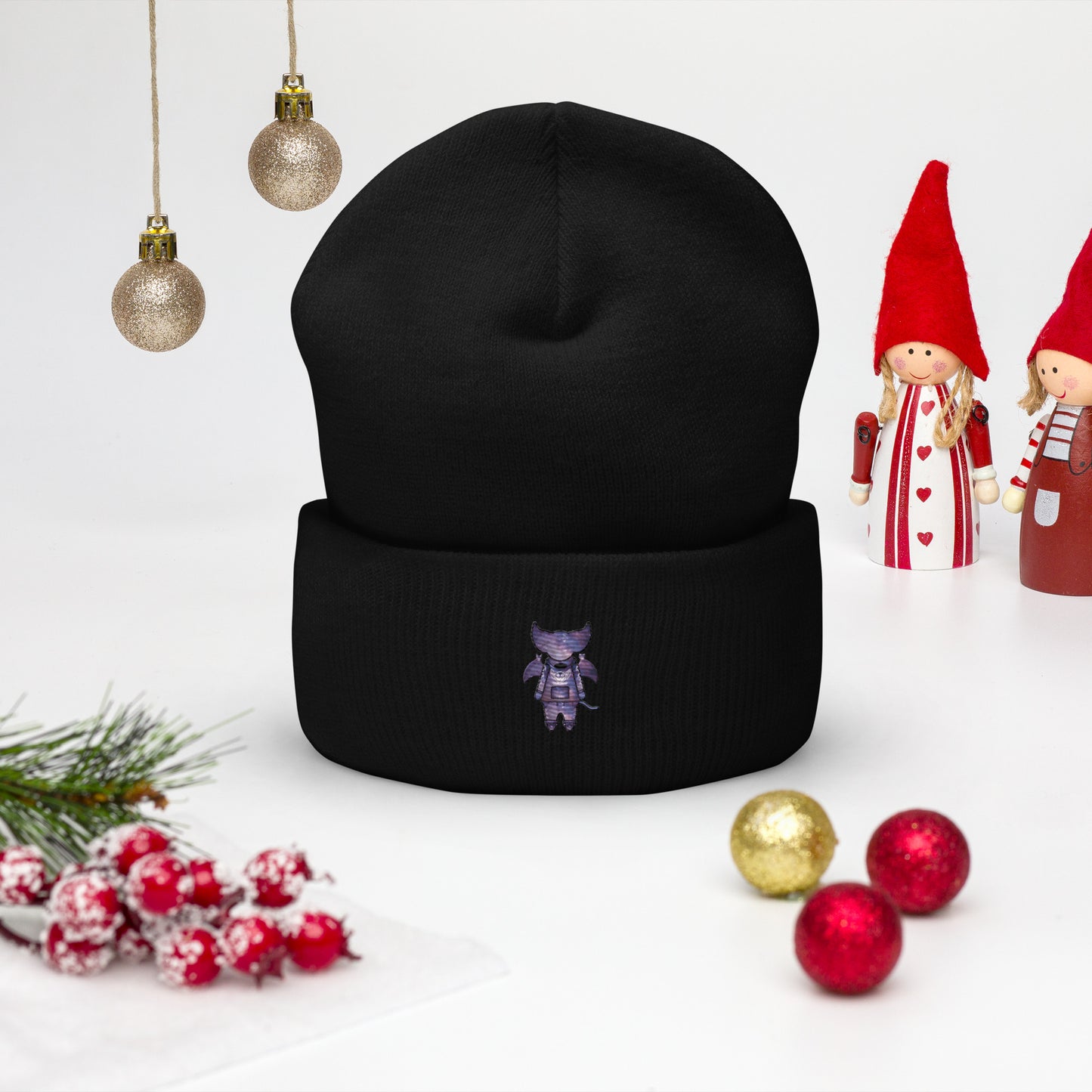 Cute BaTKaTT Cuffed Beanie