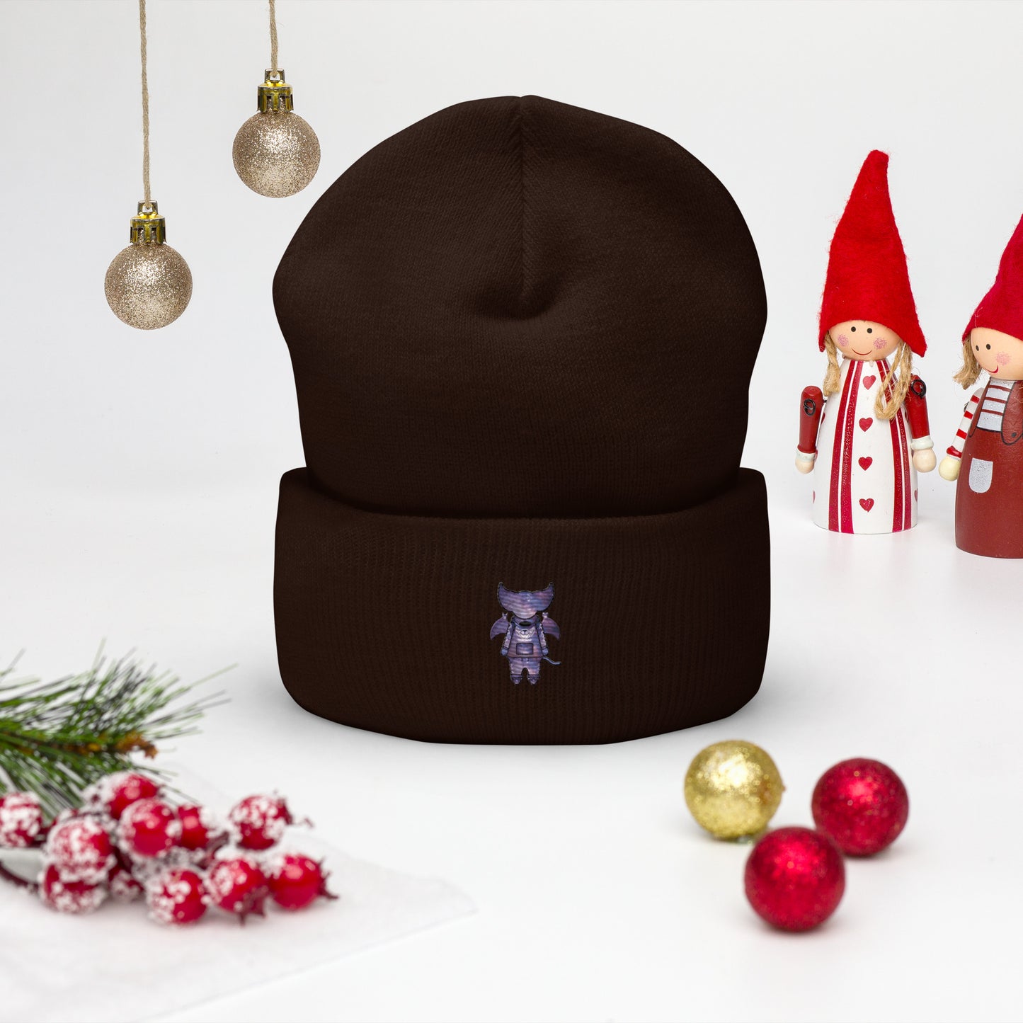 Cute BaTKaTT Cuffed Beanie