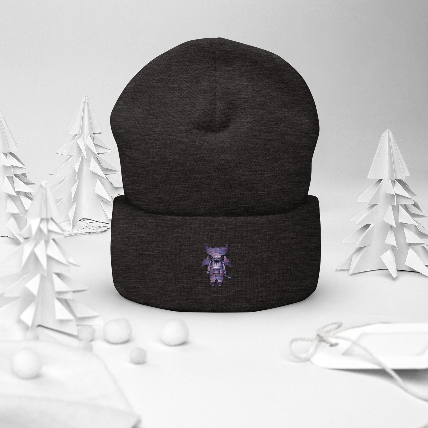 Cute BaTKaTT Cuffed Beanie