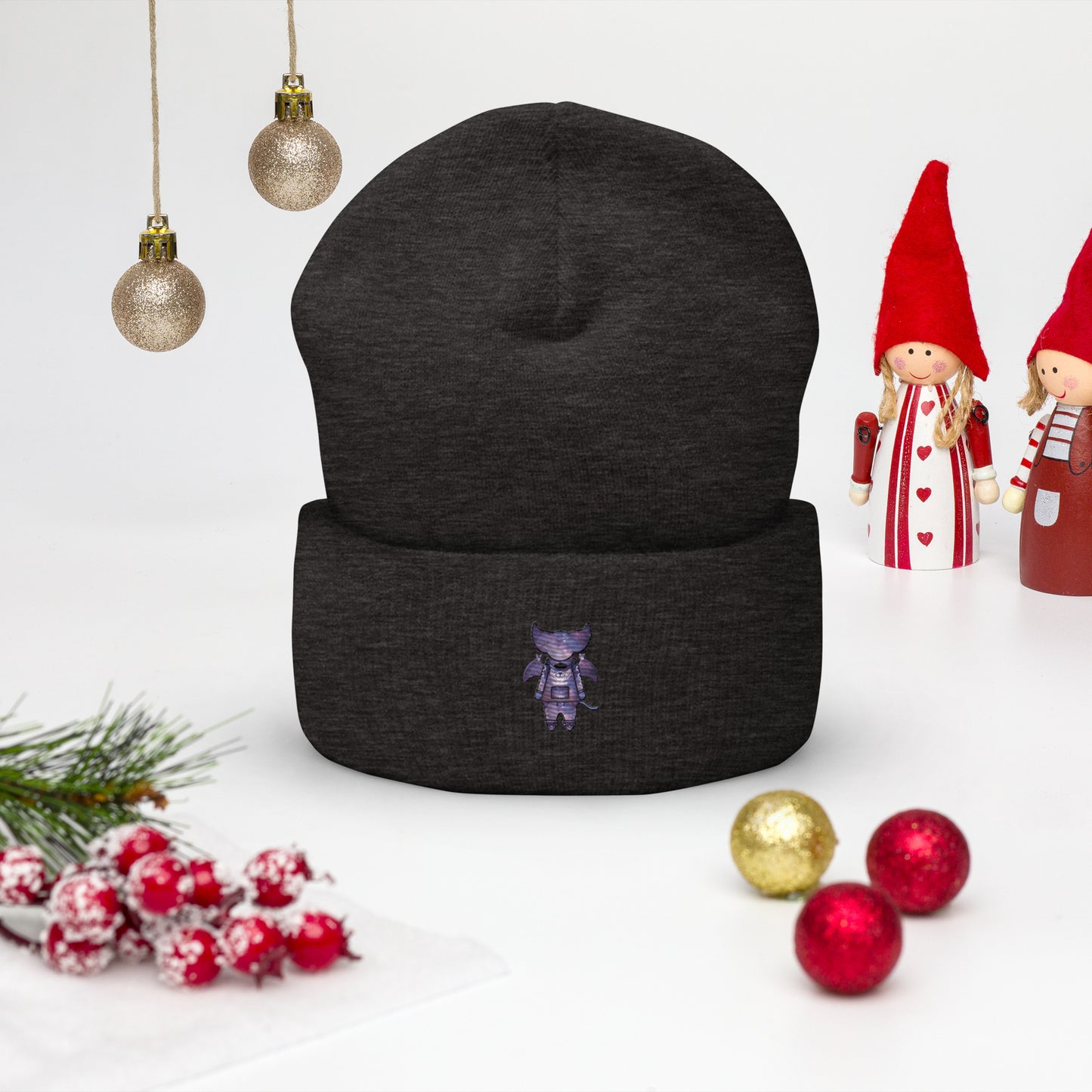 Cute BaTKaTT Cuffed Beanie