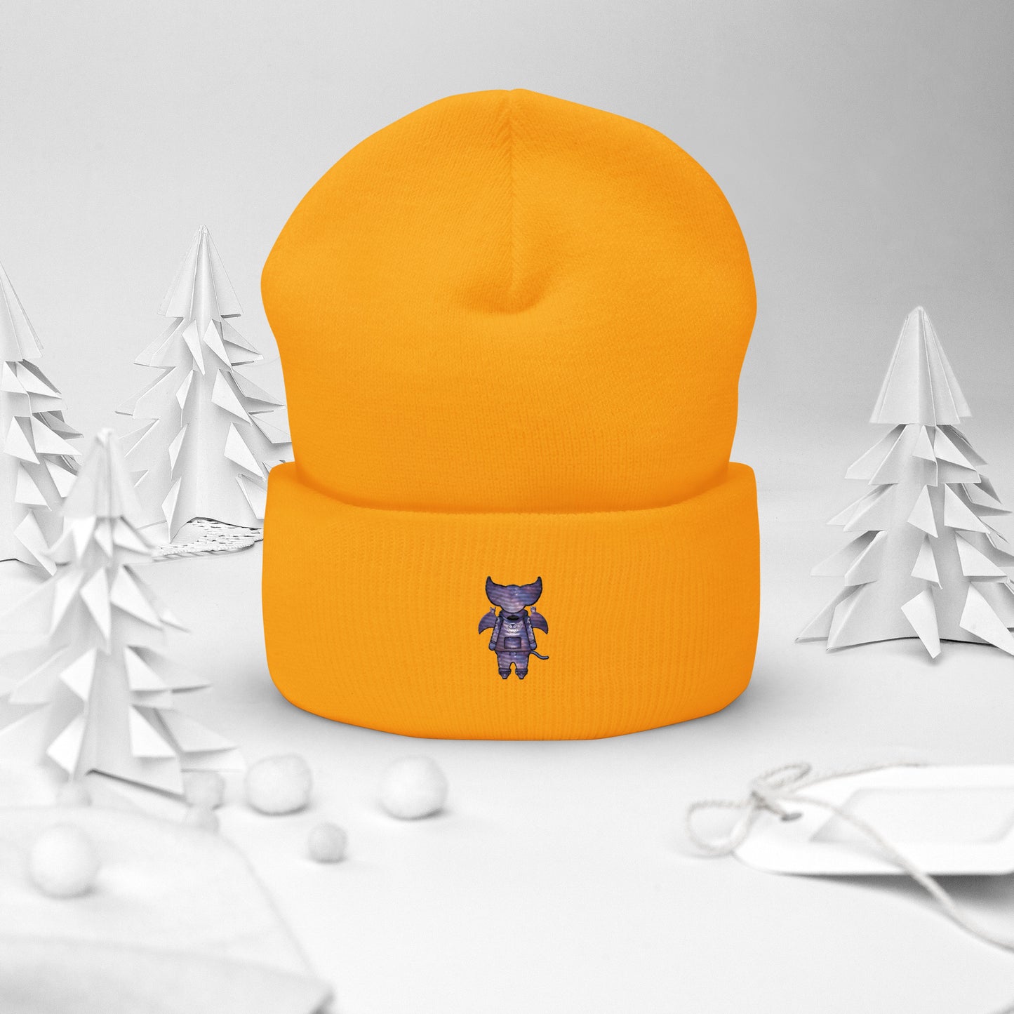 Cute BaTKaTT Cuffed Beanie