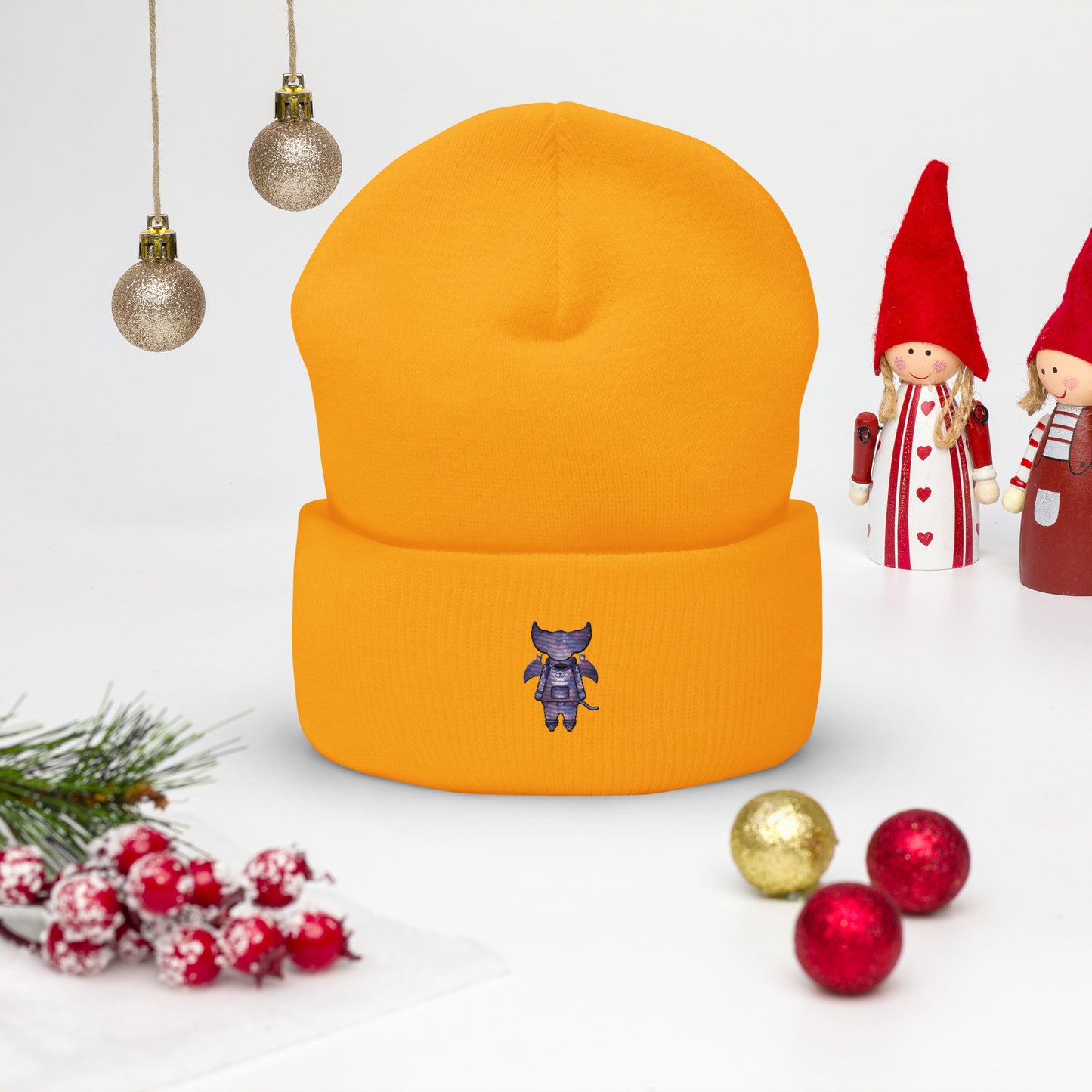 Cute BaTKaTT Cuffed Beanie