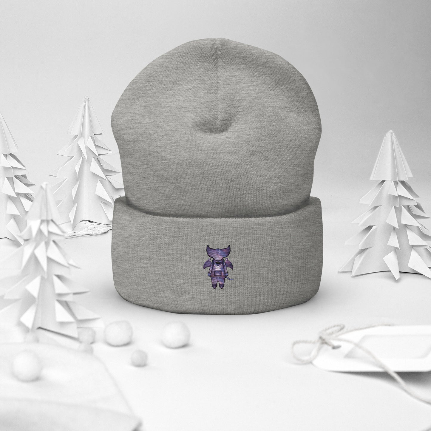 Cute BaTKaTT Cuffed Beanie