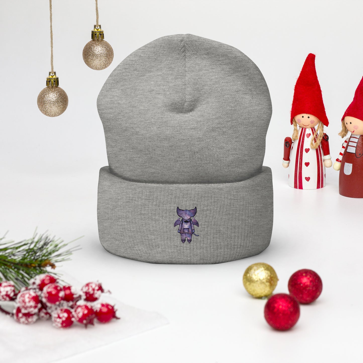 Cute BaTKaTT Cuffed Beanie