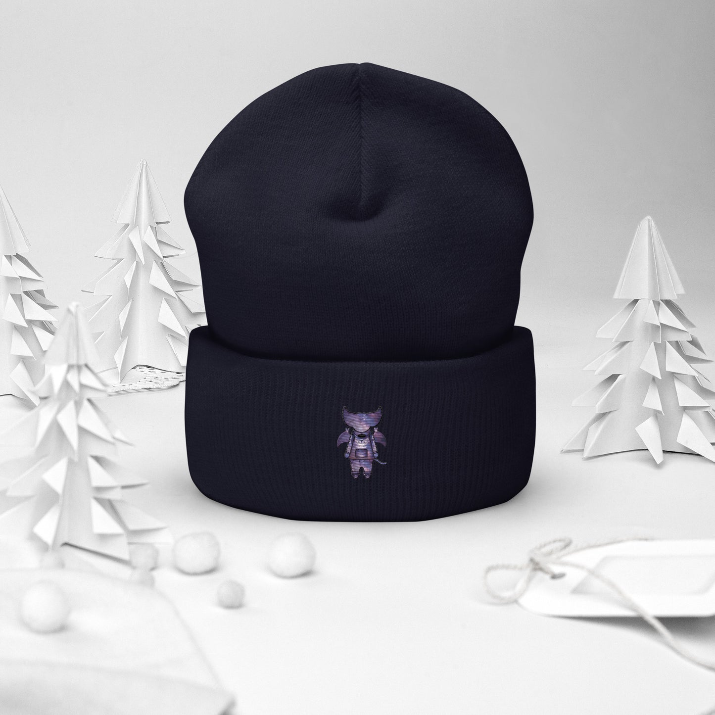 Cute BaTKaTT Cuffed Beanie