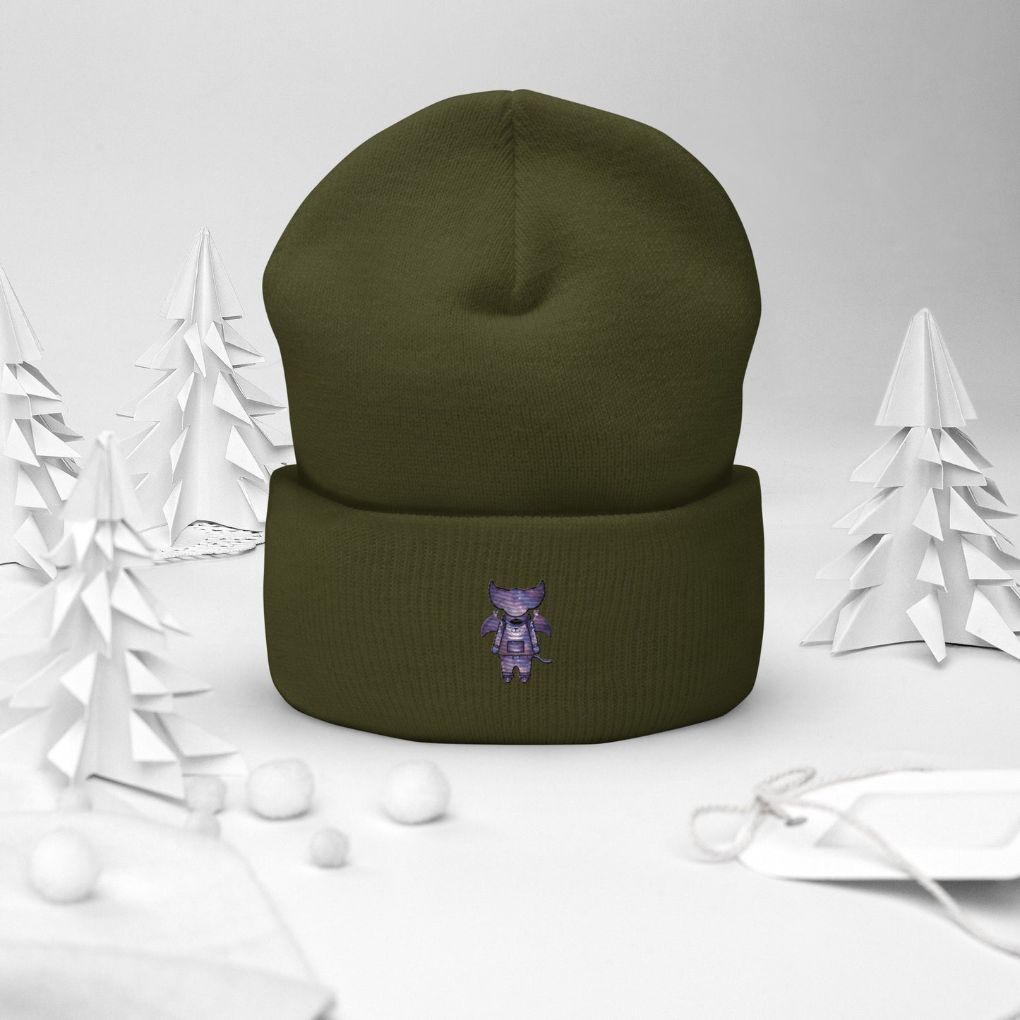 Cute BaTKaTT Cuffed Beanie