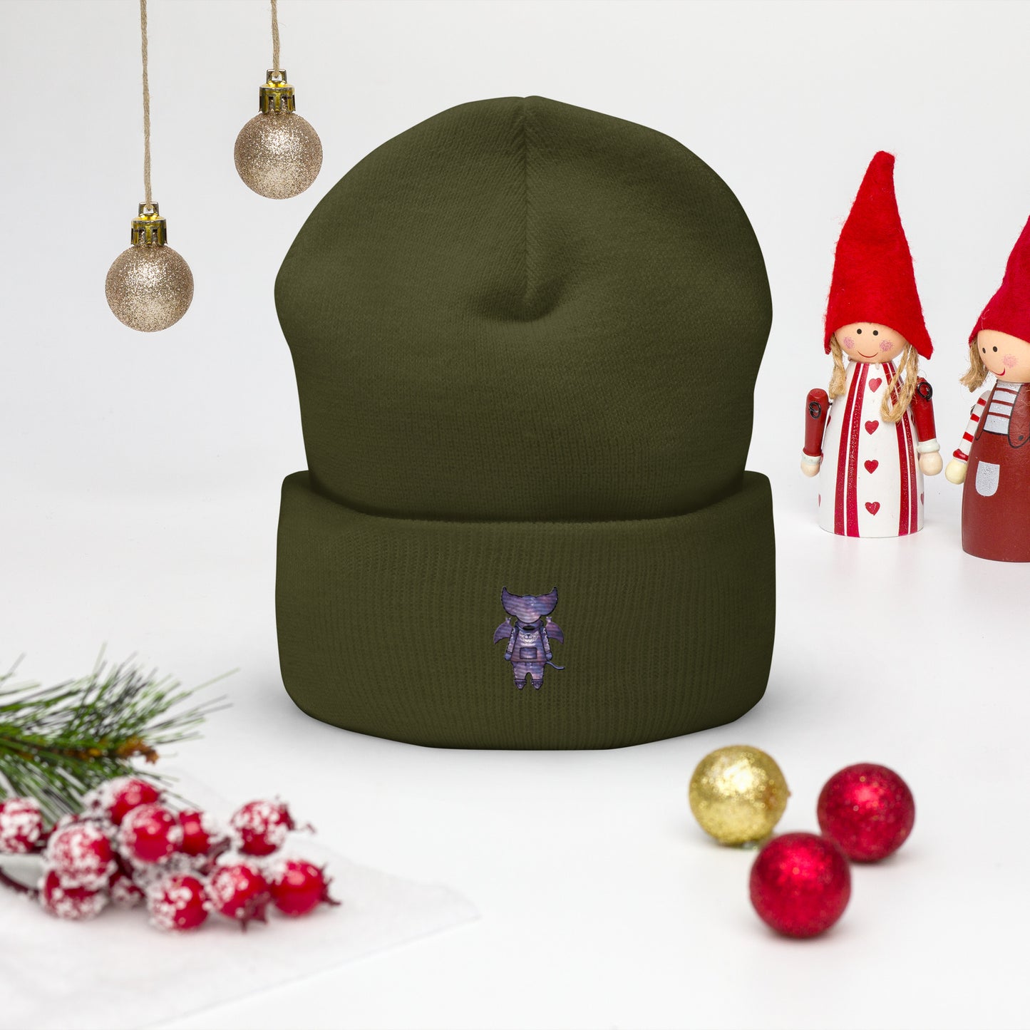 Cute BaTKaTT Cuffed Beanie