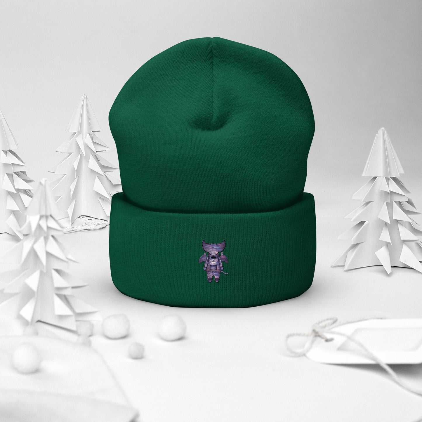 Cute BaTKaTT Cuffed Beanie