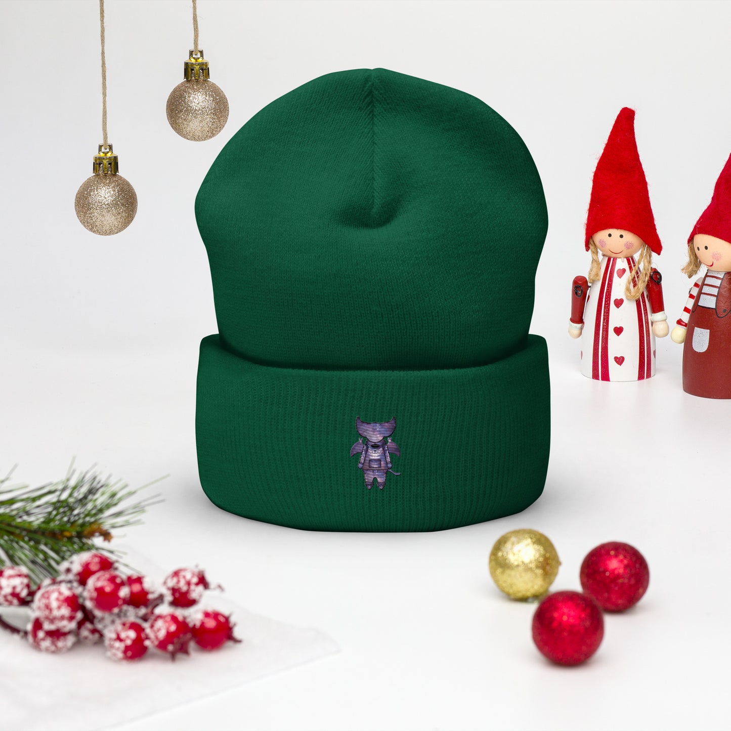 Cute BaTKaTT Cuffed Beanie