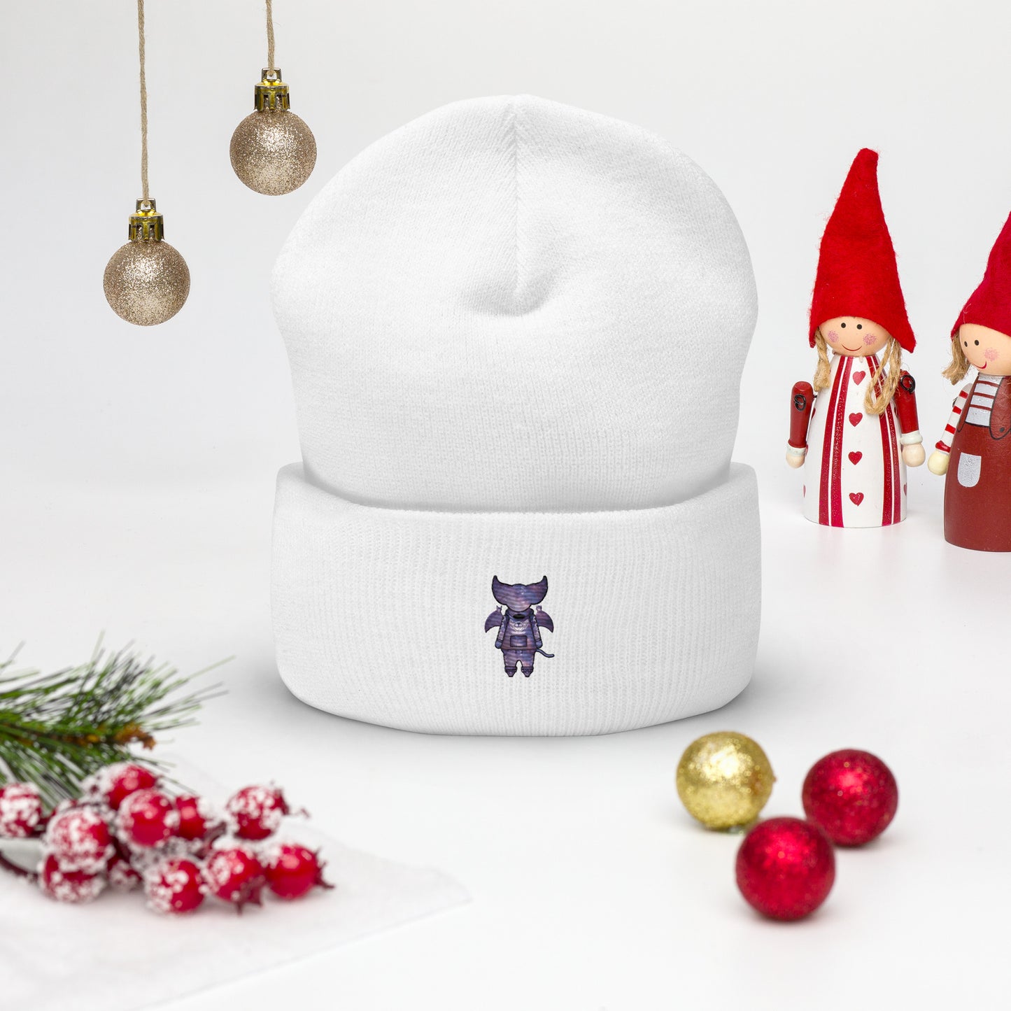 Cute BaTKaTT Cuffed Beanie