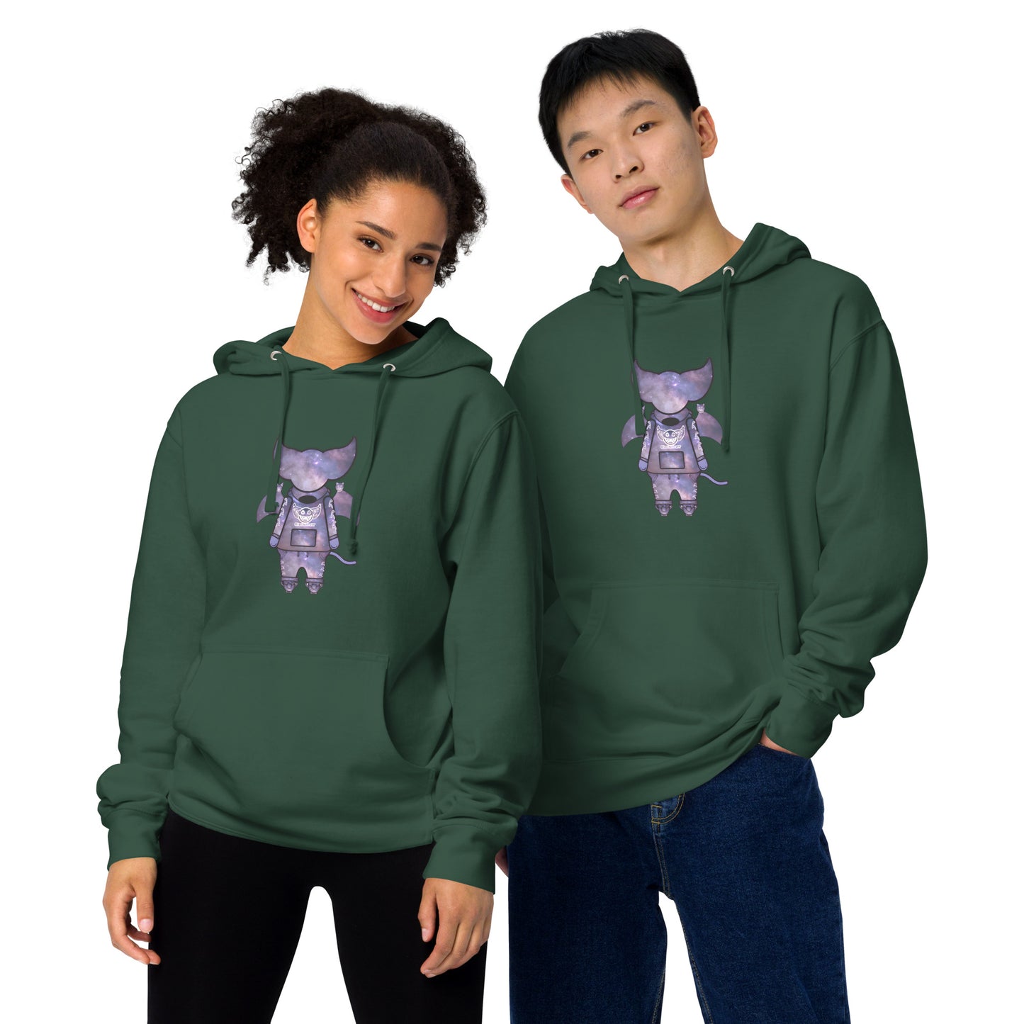 Cute BaTKaTT Unisex midweight hoodie (N.M)