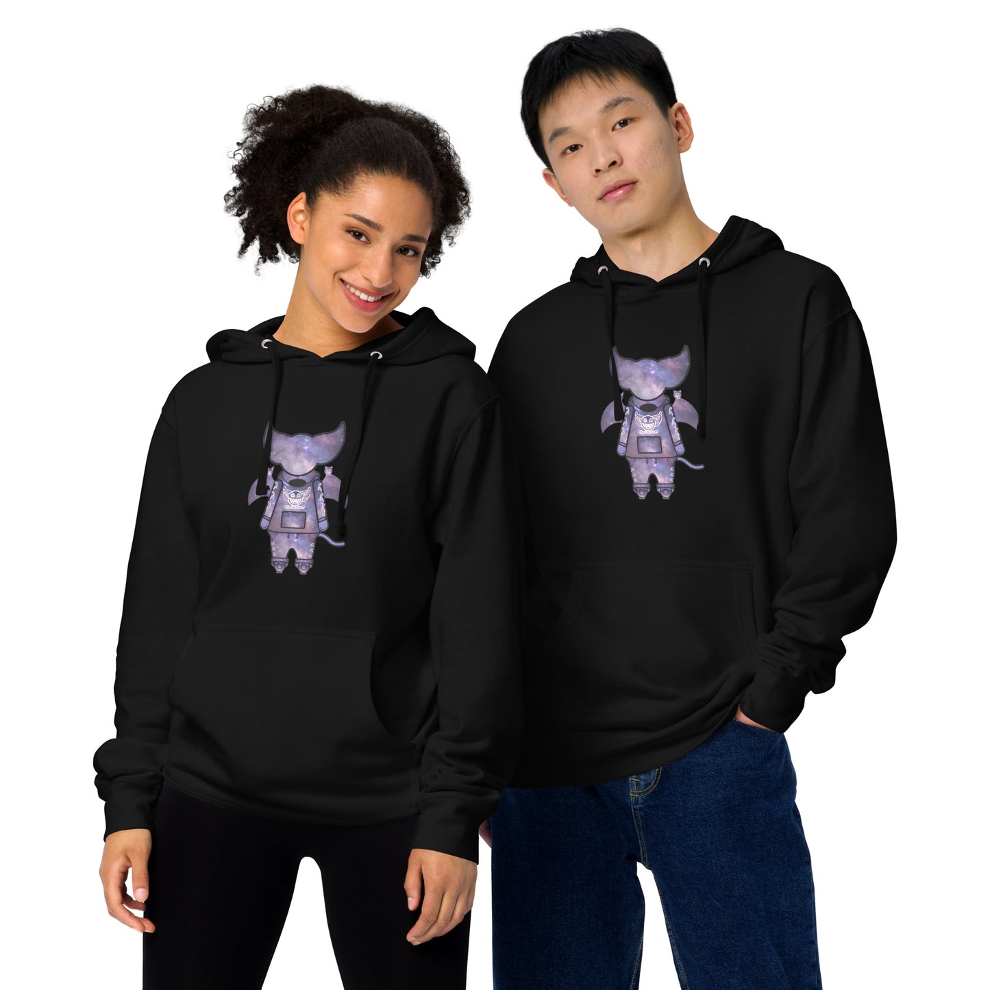Cute BaTKaTT Unisex midweight hoodie (N.M)